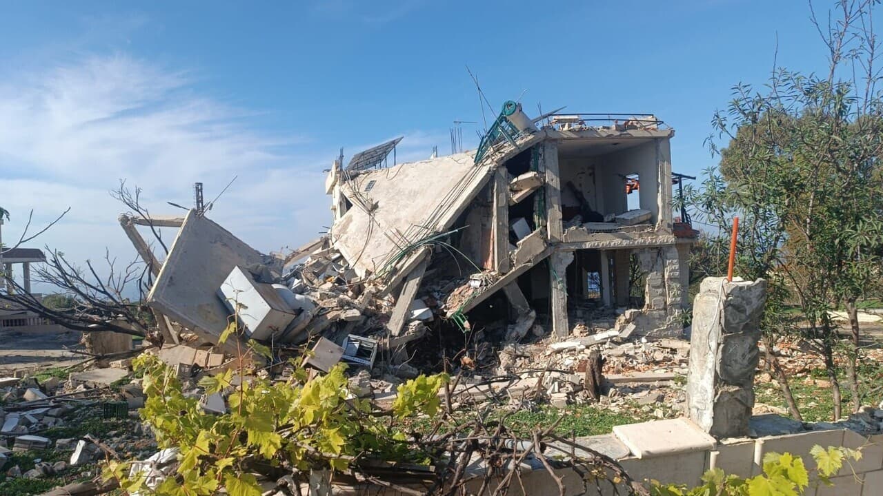 maisons détruites au Liban (© ACN)