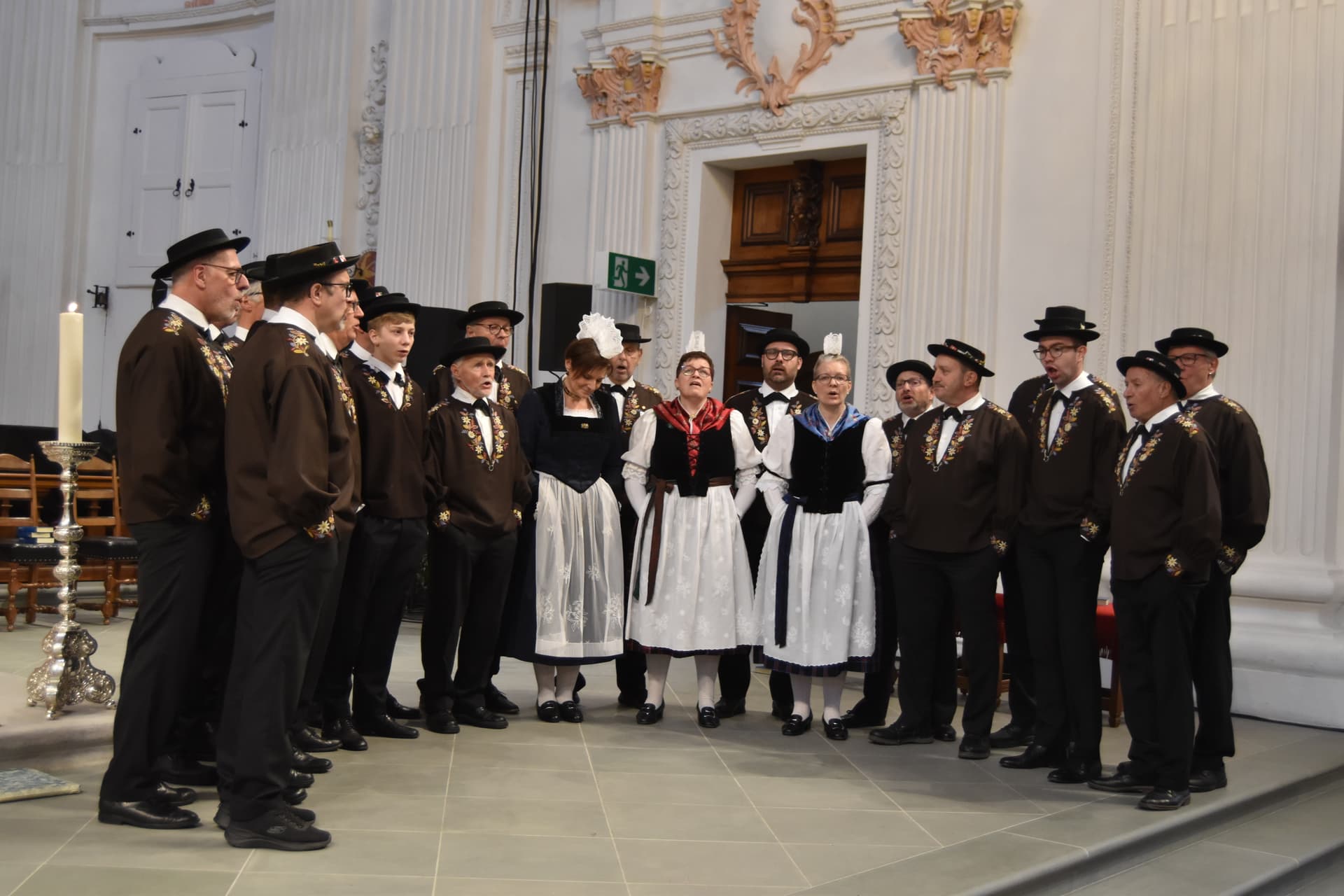 Lo jodel svizzero si unisce alla Chiesa universale e diventa un segno udibile di solidarietà. ©ACN