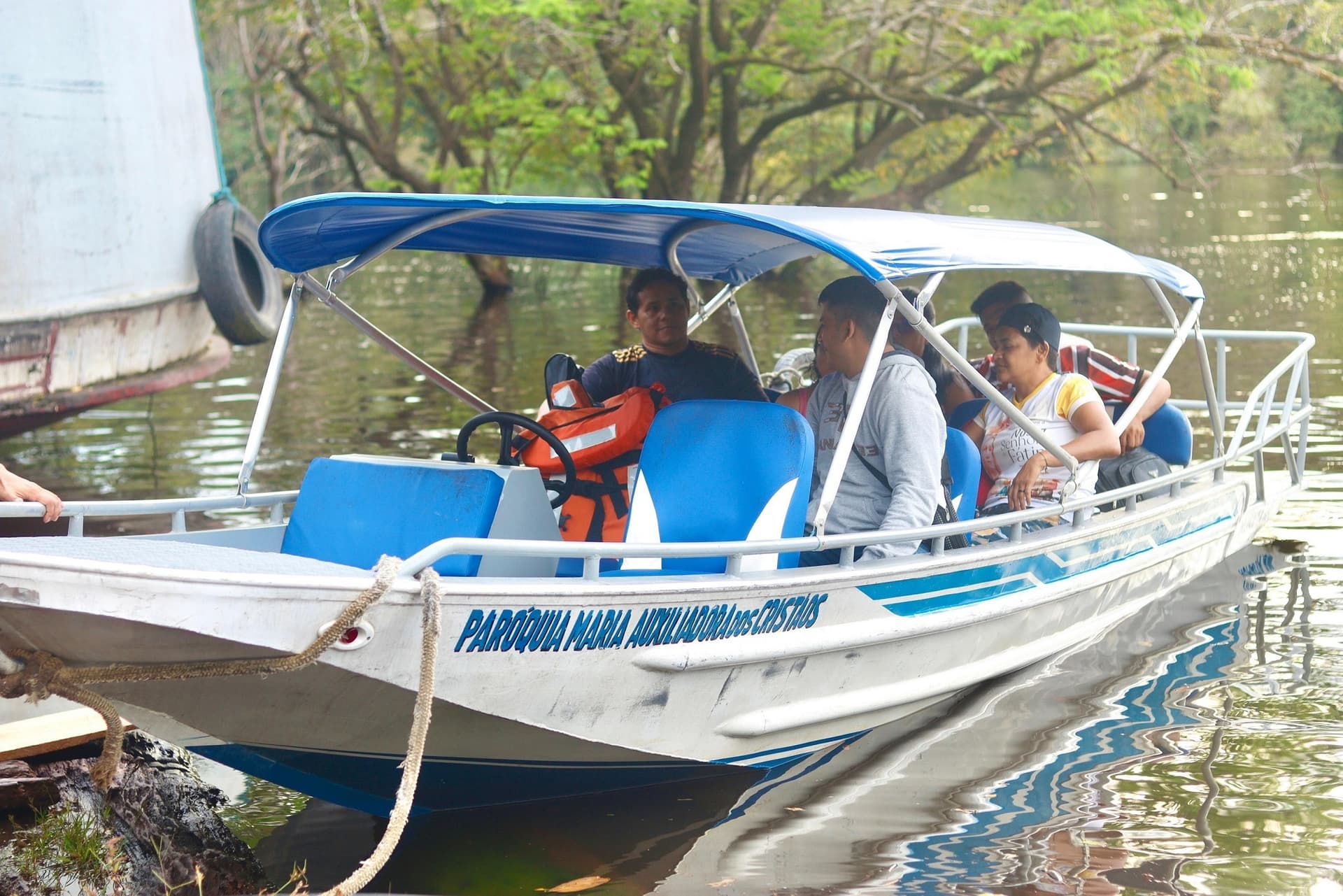 Le nouveau bateau rapide en service (Photo : ACN)