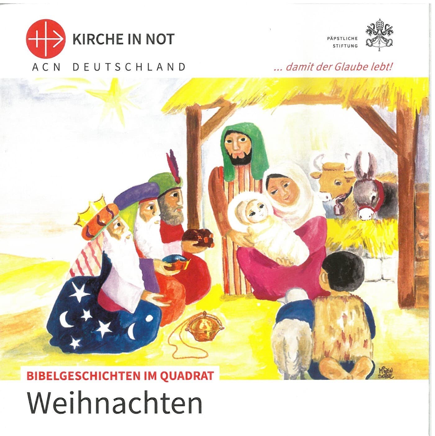 Bibelgeschichten im Quadrat Weihnachten