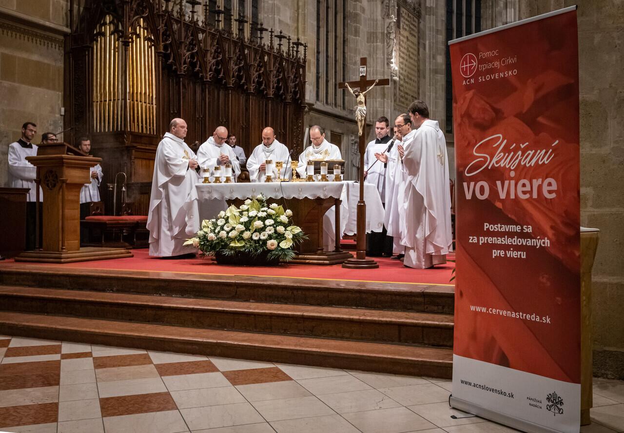 Santa Messa a Bratislava, Slovacchia (Foto: ACN)