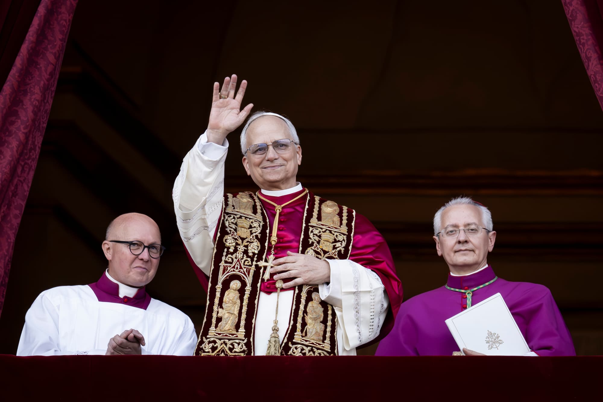 Papa Leone XIV poco dopo l'elezione papale (© Cristian Gennari)