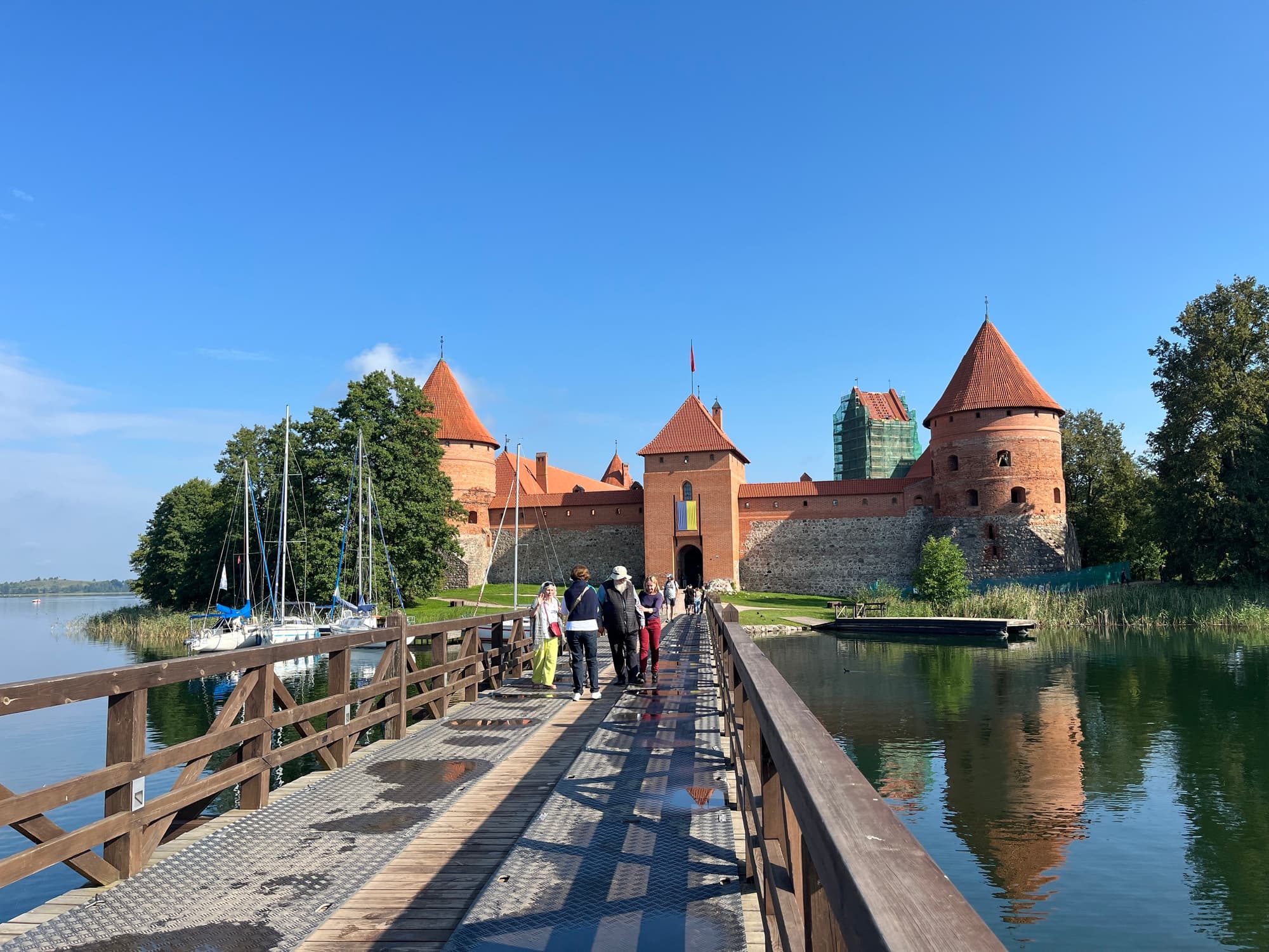 Schloss Trakai in Litauen