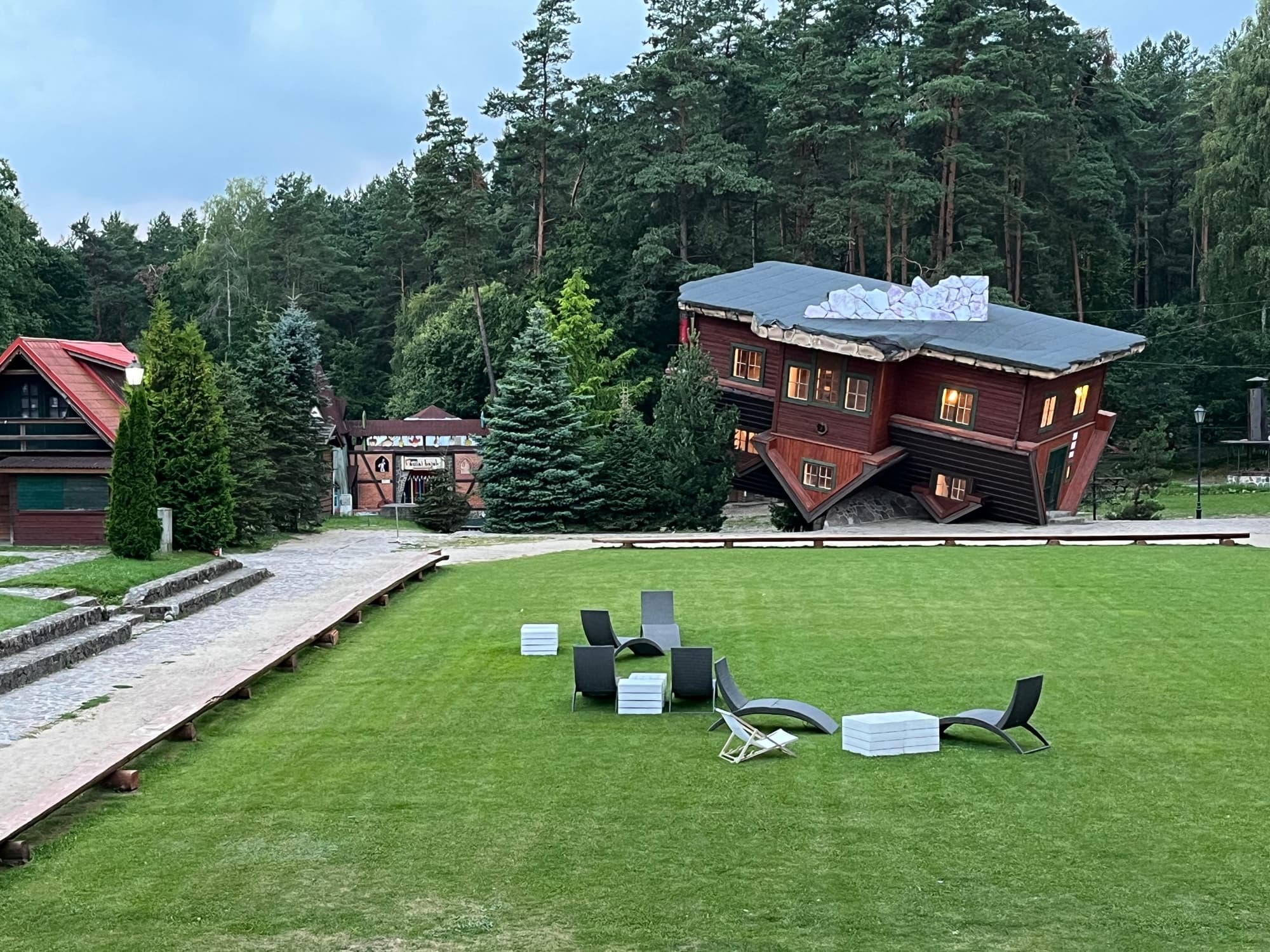 Das Zentrum für Bildung und Regionalförderung in Szymbark, Nordpolen