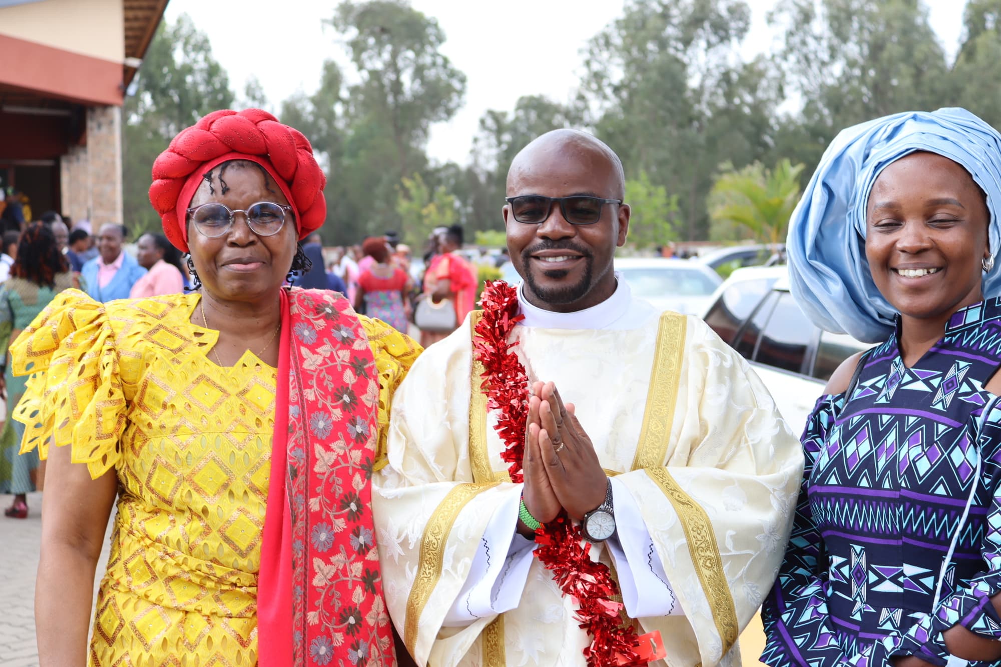 Bruder Remmy Banda nach seiner Diakonatsweihe (Foto: ACN)