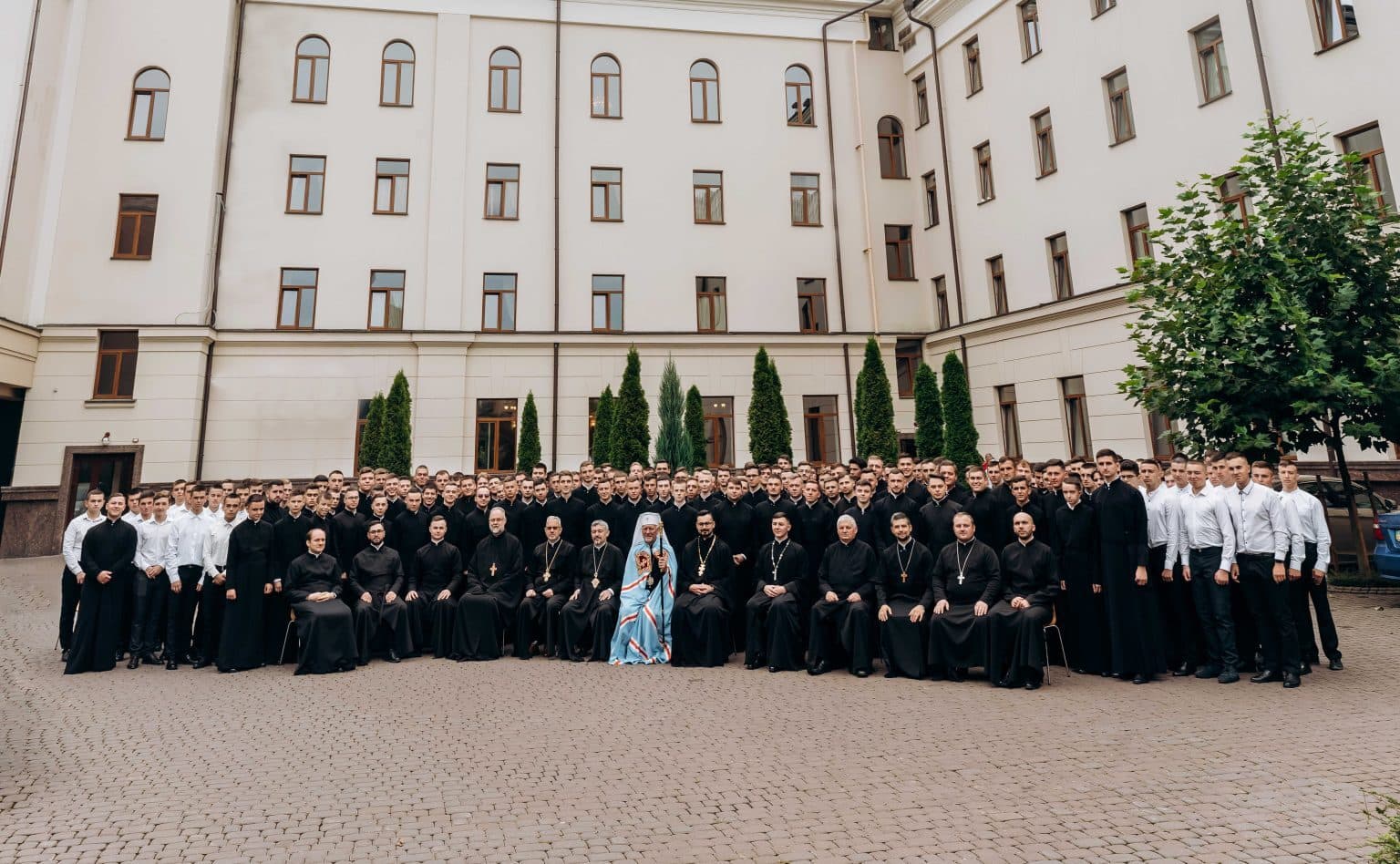 188 séminaristes à Ivano-Frankivsk, Ukraine (© ACN)