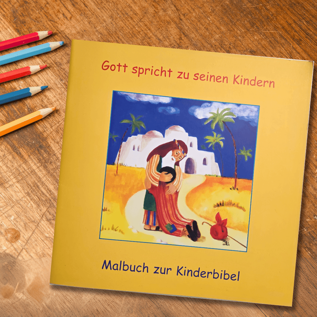 Malbuch Kinderbibel zum Ausmalen für die Kleinsten