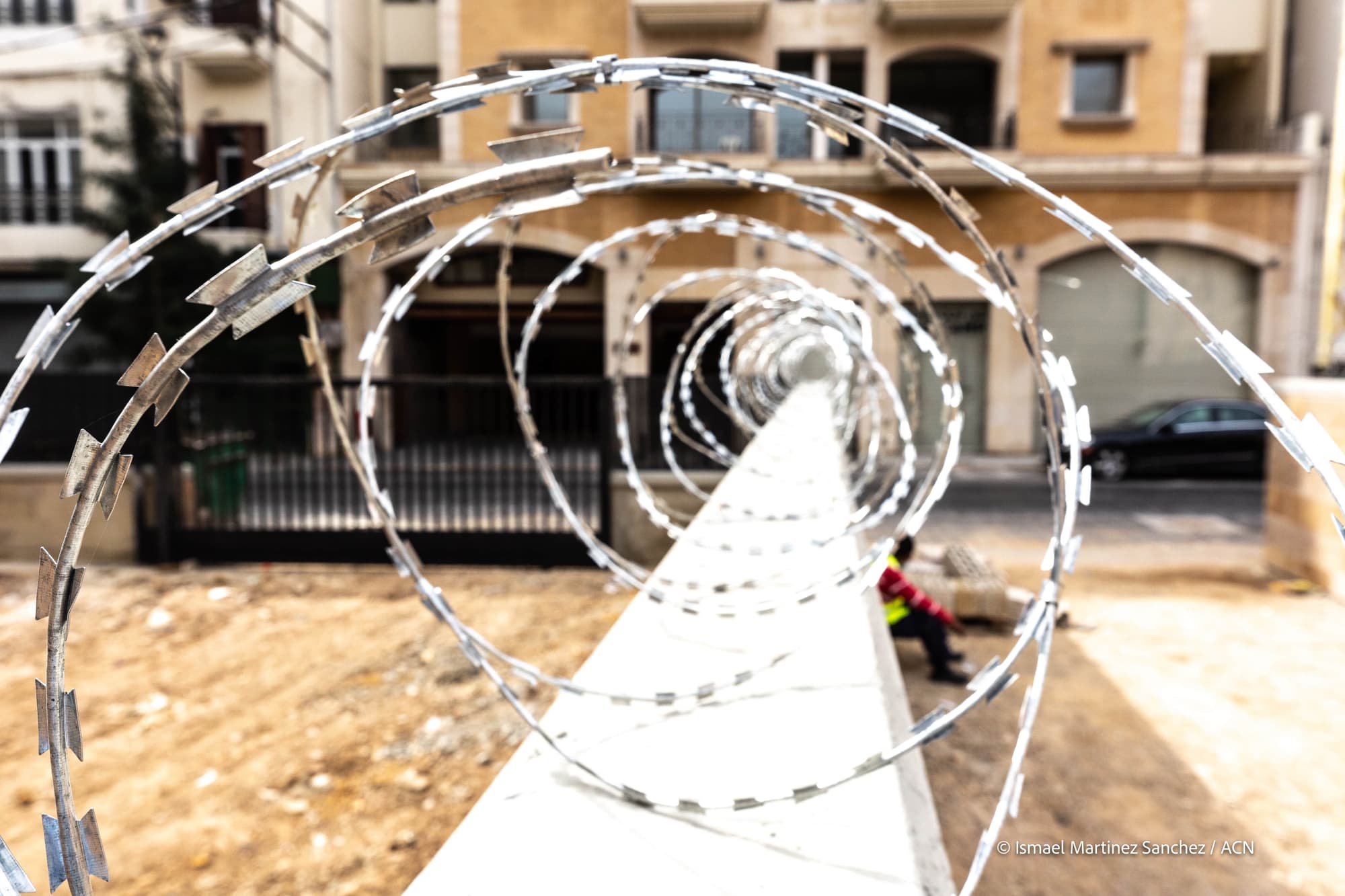Fil de fer barbelé. (Photo: « Aide à l’Église en Détresse (ACN) » / Ismael Martínez Sánchez)