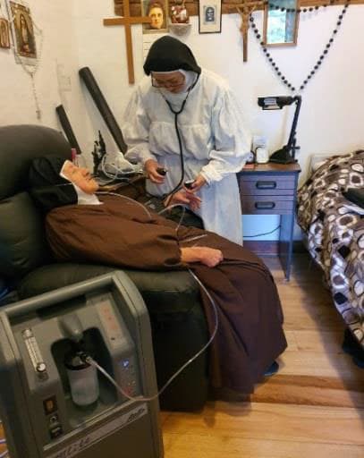 Suore malate durante la pandemia Suore malate durante la pandemia