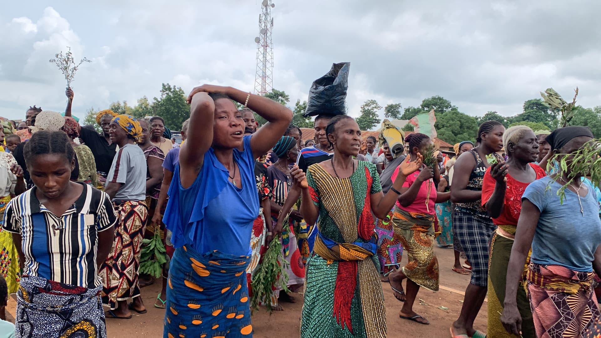 Victimes après une attaque fulani Victimes après une attaque fulani