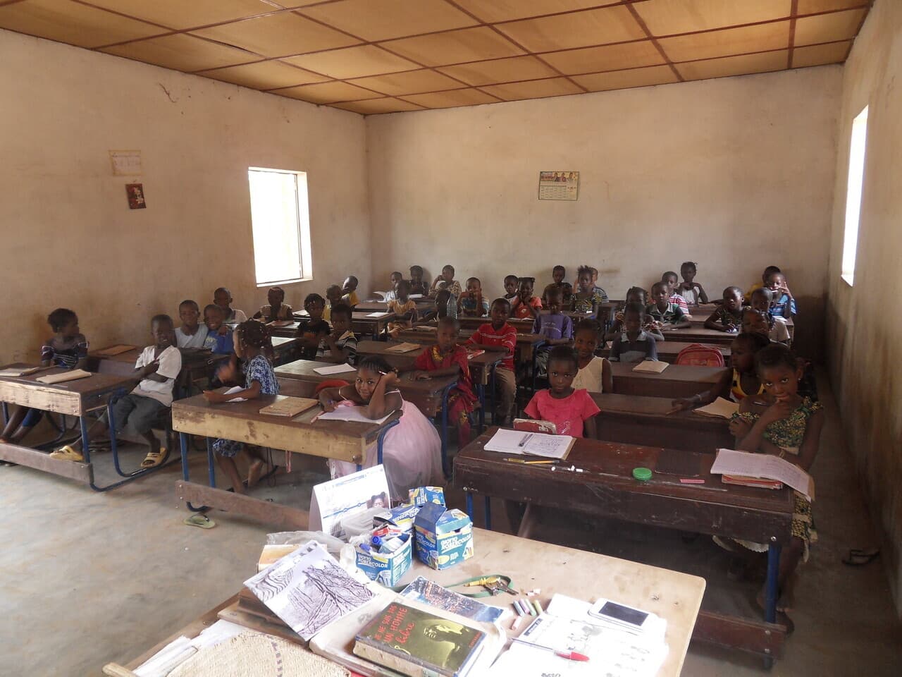Élèves en classe (© ACN) Élèves en classe (© ACN)