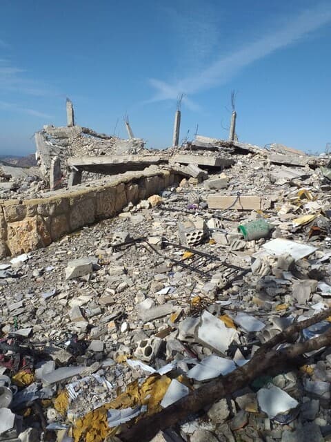 Villages libanais rasés au sol par les bombardements Israéliens (© ACN) Villages libanais rasés au sol par les bombardements Israéliens (© ACN)