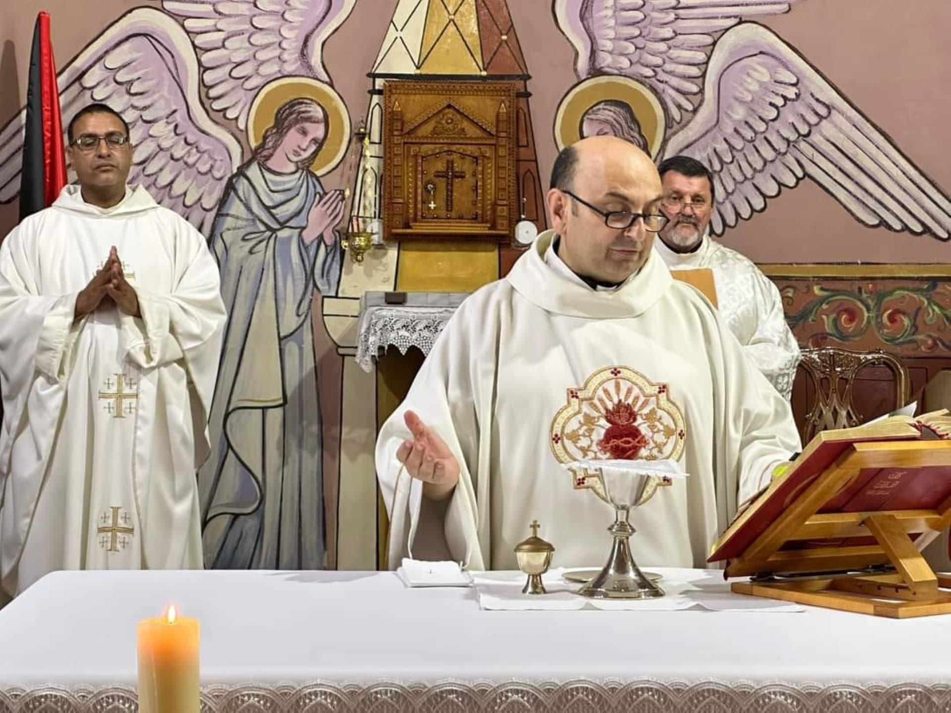 Pater Gabriel Romanellic Pfarrei Heilige Familie in Gaza (Foto: Lateinisches Patriarchat von Jerusalem) Pater Gabriel Romanellic Pfarrei Heilige Familie in Gaza (Foto: Lateinisches Patriarchat von Jerusalem)