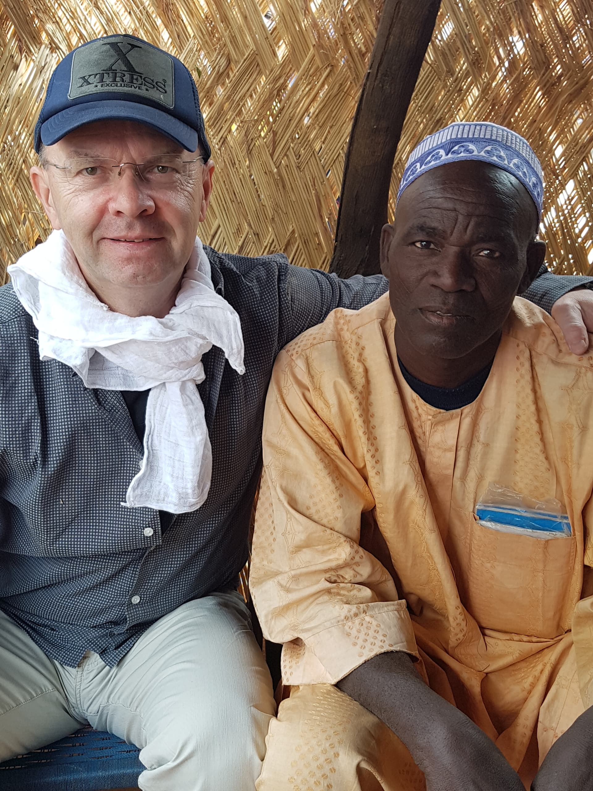 Jan Probst bei seiner Projektreise in den Niger ©ACN Jan Probst bei seiner Projektreise in den Niger ©ACN