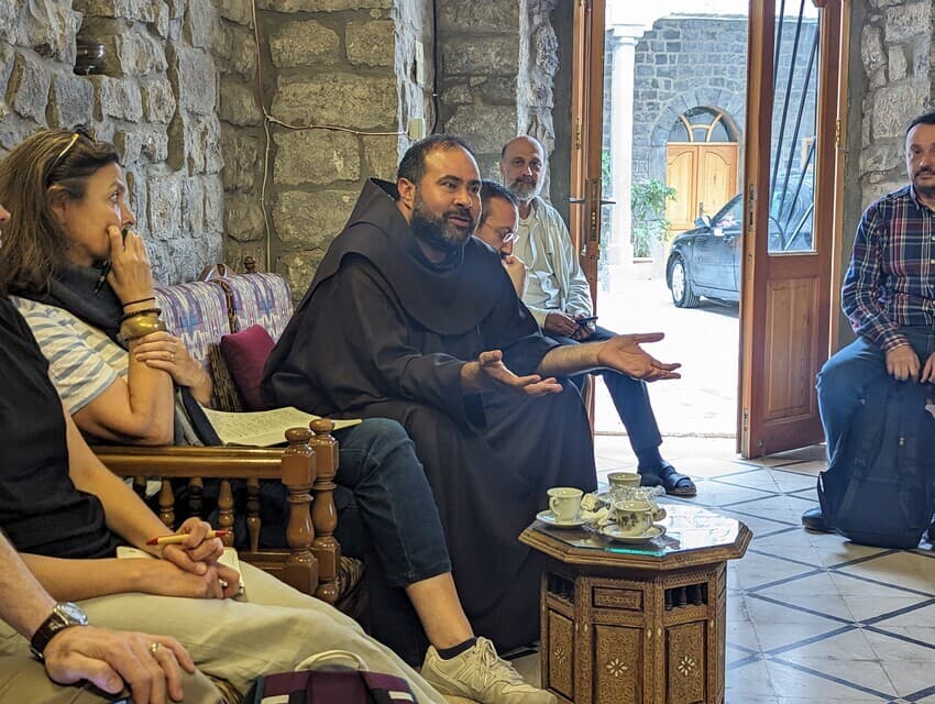Fadi Azar, père franciscain en Syrie (© ACN) Fadi Azar, père franciscain en Syrie (© ACN)