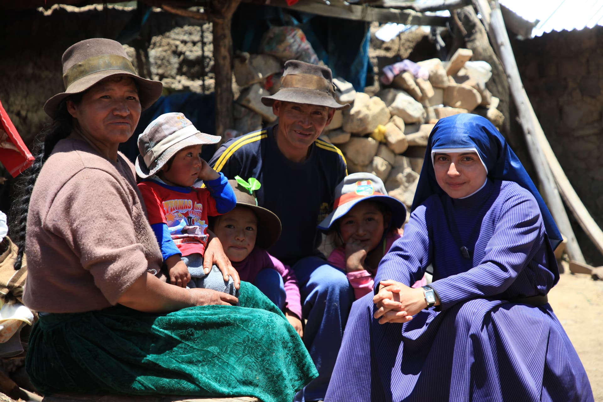 Schwester Graciana hilft denen, an die sonst keiner denkt ©ACN Schwester Graciana hilft denen, an die sonst keiner denkt ©ACN