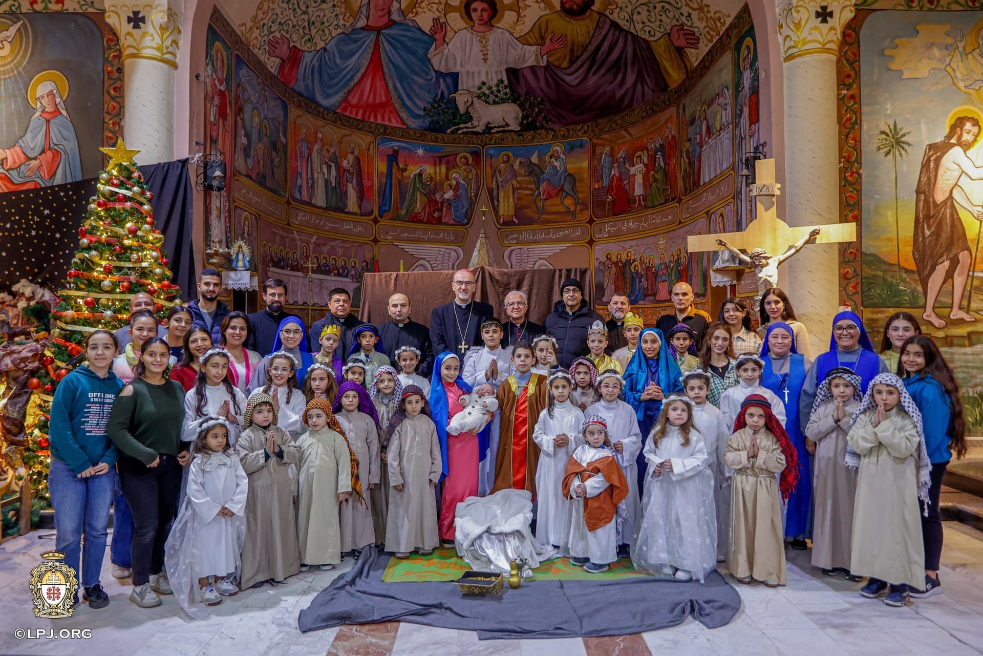 Weihnachten in der Pfarrei Heilige Familie in Gaza © Lateinisches Patriarchat von Jerusalem Weihnachten in der Pfarrei Heilige Familie in Gaza © Lateinisches Patriarchat von Jerusalem