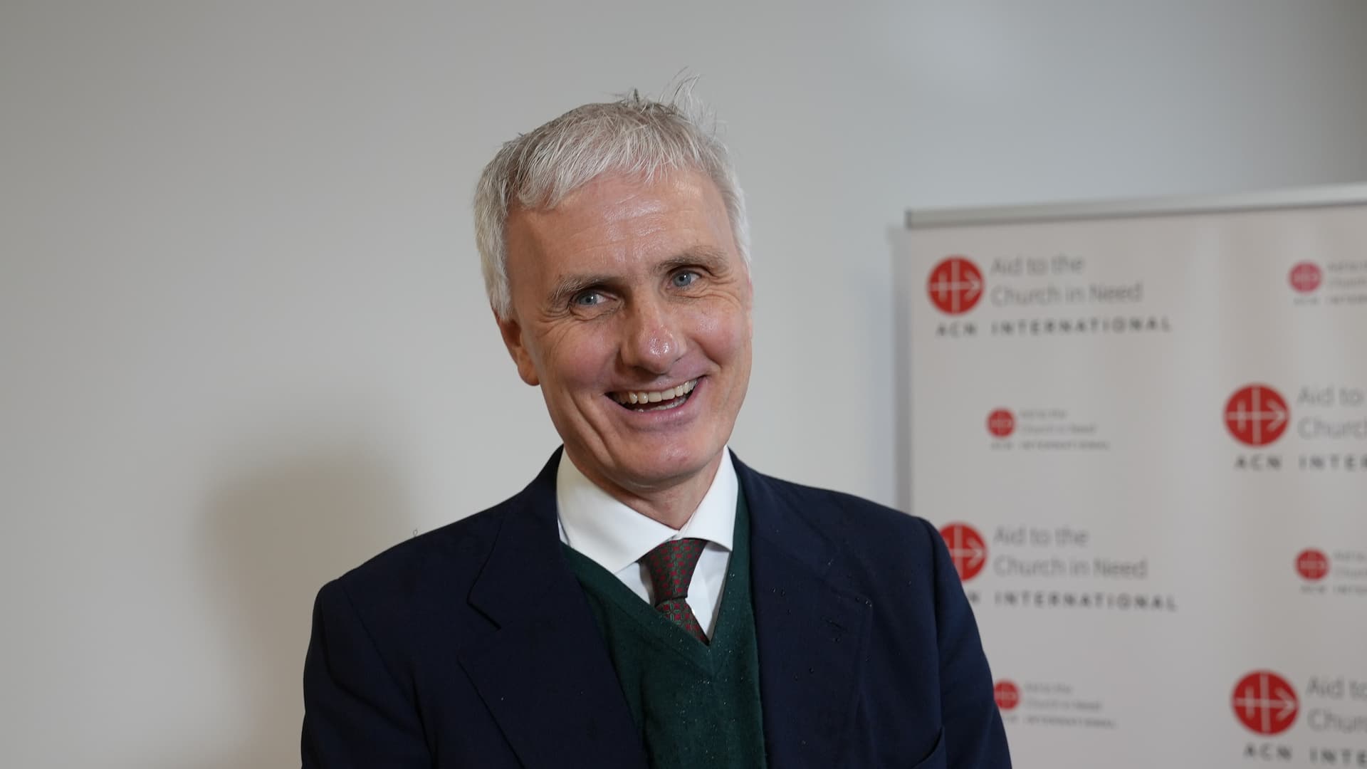 Ferdinand Habsburg ist ein fröhlicher Mensch. (Foto: ACN) Ferdinand Habsburg ist ein fröhlicher Mensch. (Foto: ACN)