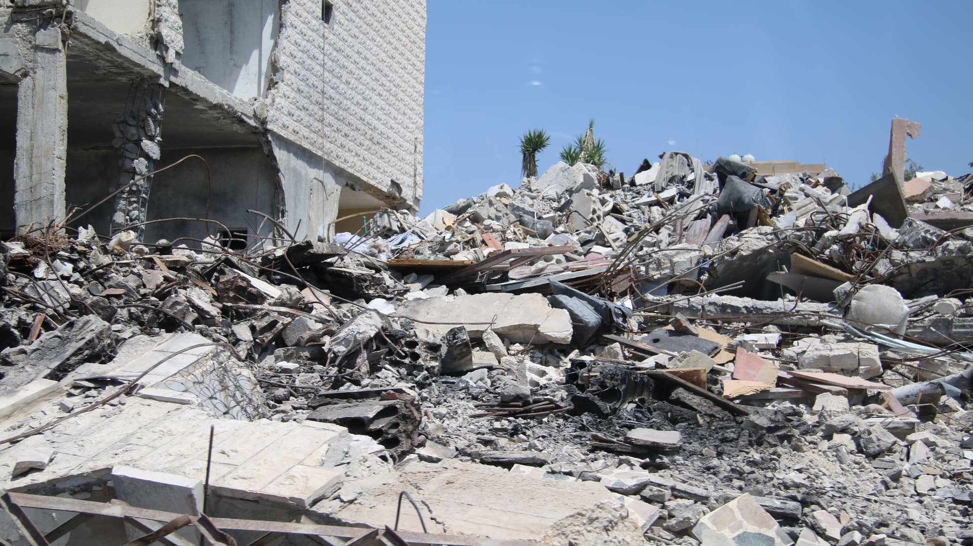 Zerstörte Gebäude in Südlibanon. (Foto: ACN) Zerstörte Gebäude in Südlibanon. (Foto: ACN)