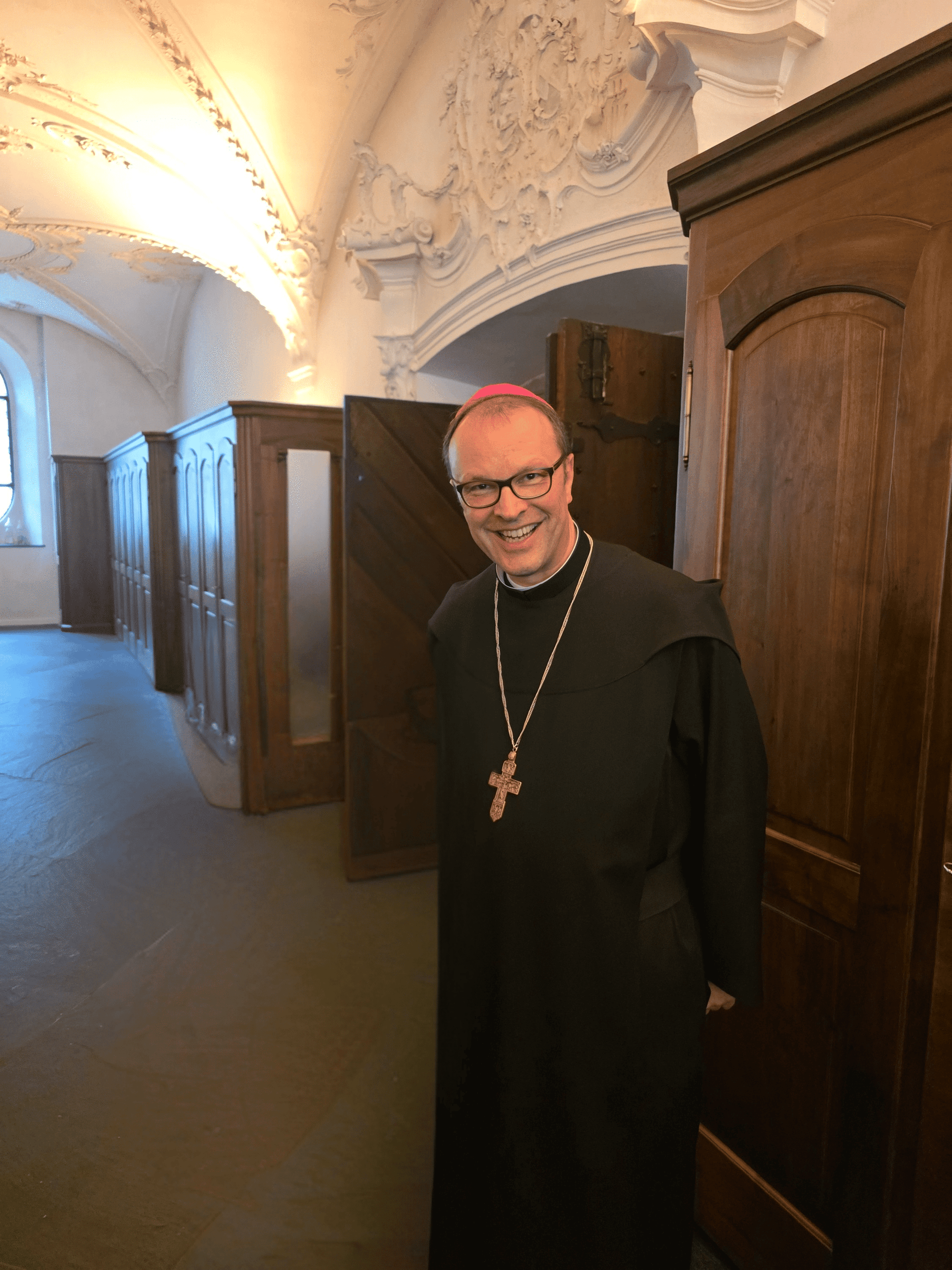 Abt Urban Federer vom Kloster Einsiedeln wird an der Wallfahrt teilnehmen. (Foto: ACN) Abt Urban Federer vom Kloster Einsiedeln wird an der Wallfahrt teilnehmen. (Foto: ACN)