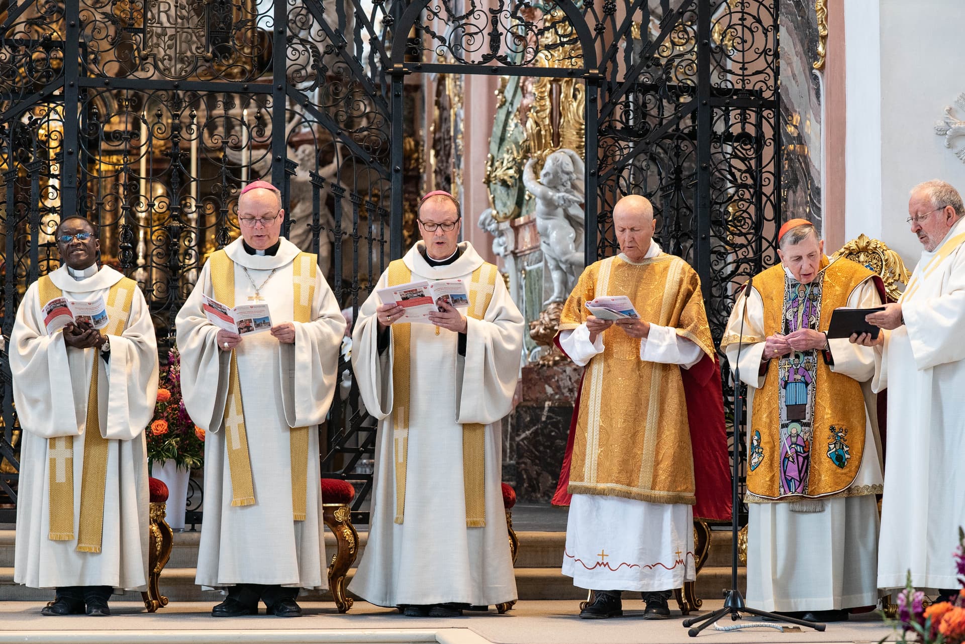 Eindrücke von der Wallfahrt nach Einsiedeln Wallfahrt nach Einsiedeln: Feierliche Liturgie und Gebet als Zeichen weltkirchlicher Verbundenheit mit den Not leidenden Christen© ACN