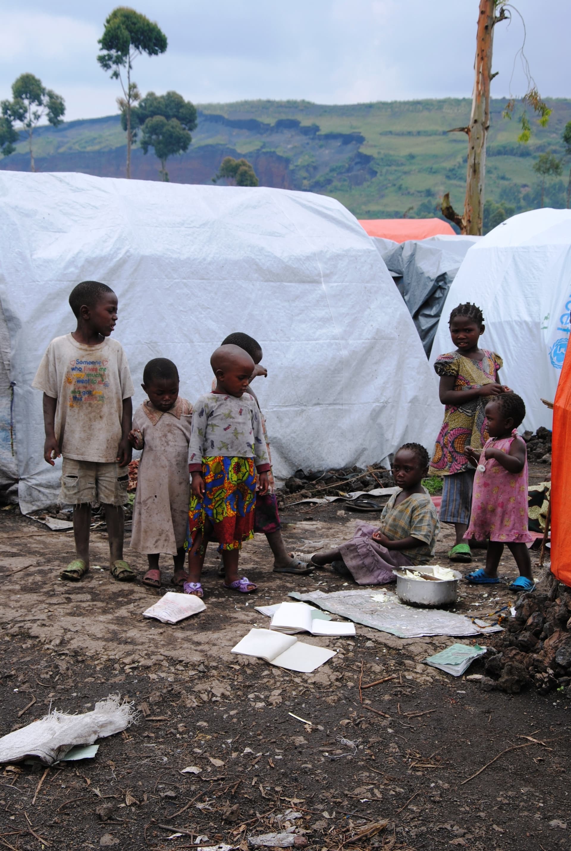 Camp de déplacés à Goma © ACN Camp de déplacés à Goma © ACN