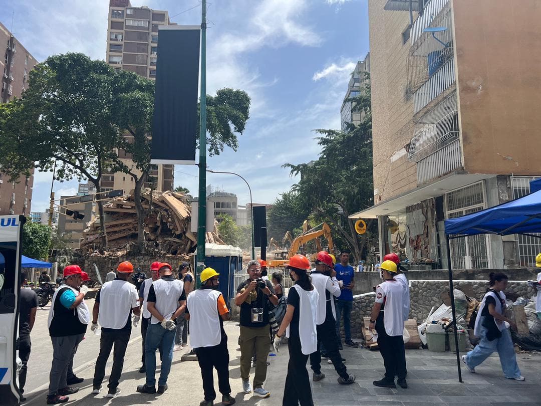Erdbebenhilfe in Caracas: Pfarrei unterstützt betroffene Familien ©ACN Erdbebenhilfe in Caracas: Pfarrei unterstützt betroffene Familien ©ACN