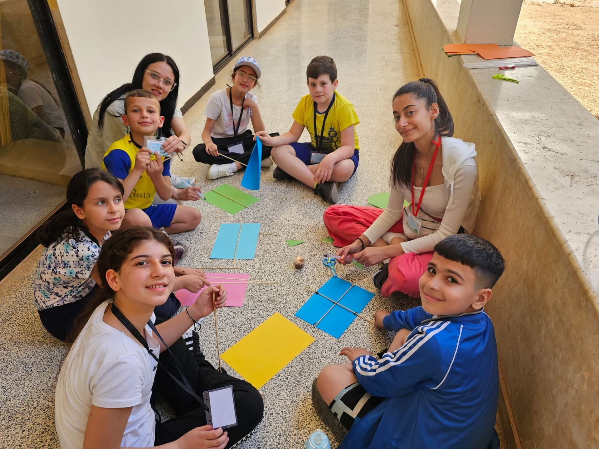 Des enfants joyeux dans une colonie de vacances en Syrie. (Photo : ACN) Des enfants joyeux dans une colonie de vacances en Syrie. (Photo : ACN)