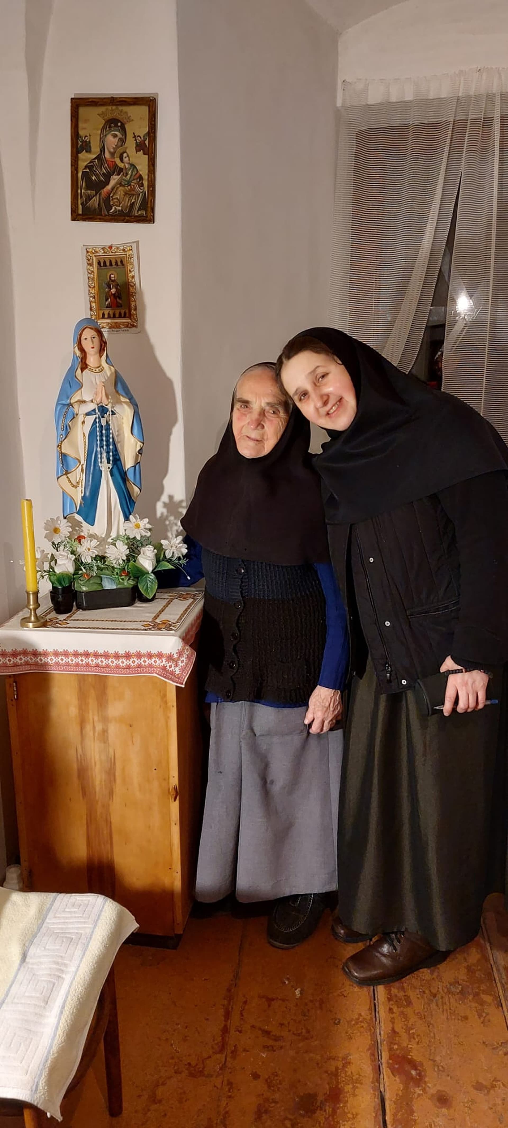 Eine ältere Ordensfrau im Maria-Schutz-Kloster in Lviv. (Foto: ACN) Eine ältere Ordensfrau im Maria-Schutz-Kloster in Lviv. (Foto: ACN)