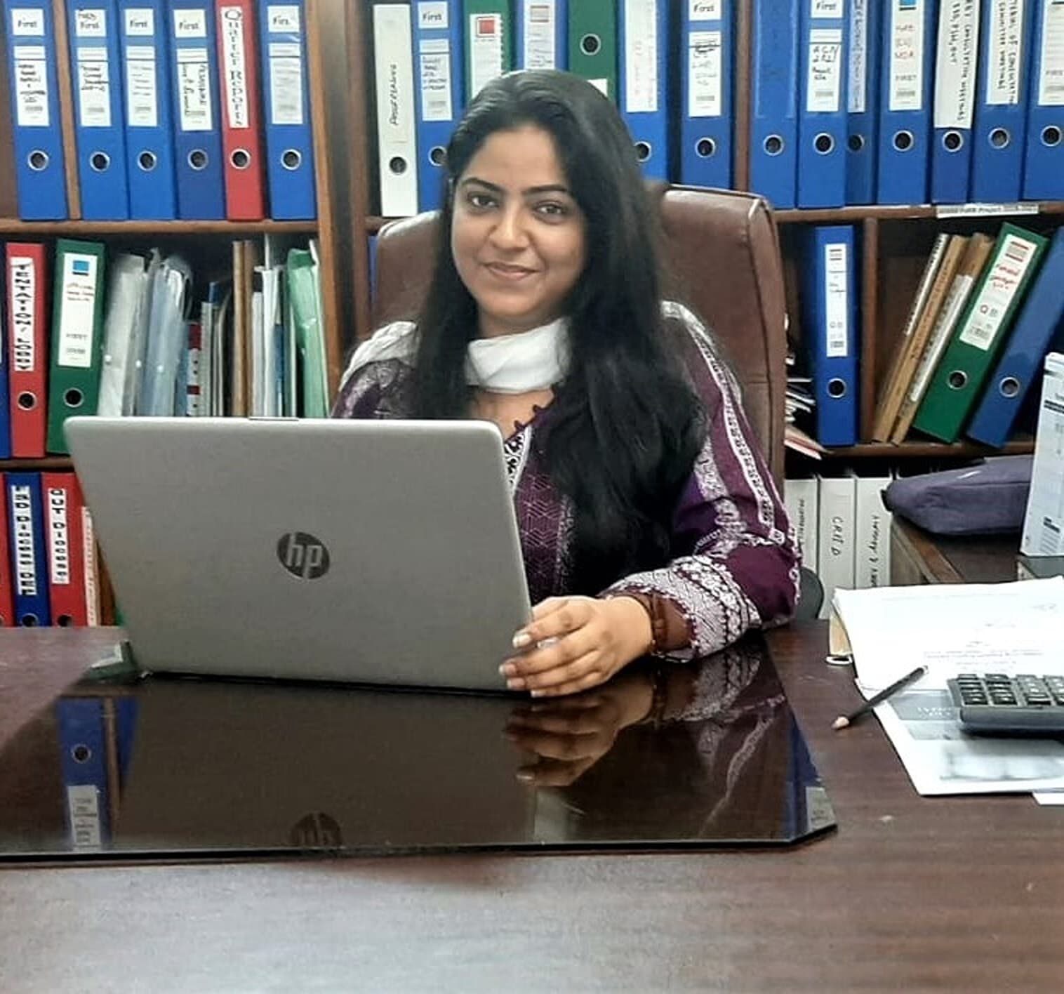 Frau Merab Arif koordiniert die Arbeit der NCJP in Pakistan. (Foto: ACN)