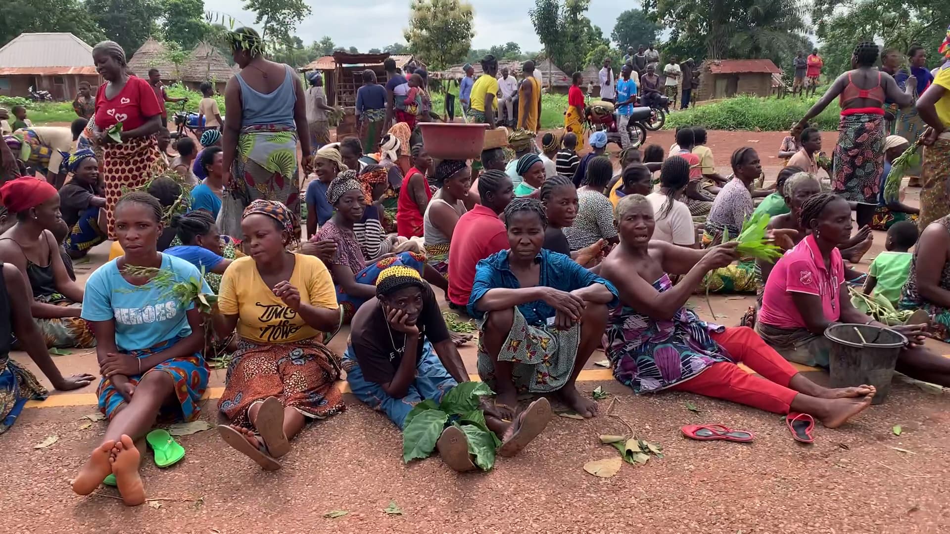 Victimes et déplacés après une attaque fulani Victimes et déplacés après une attaque fulani