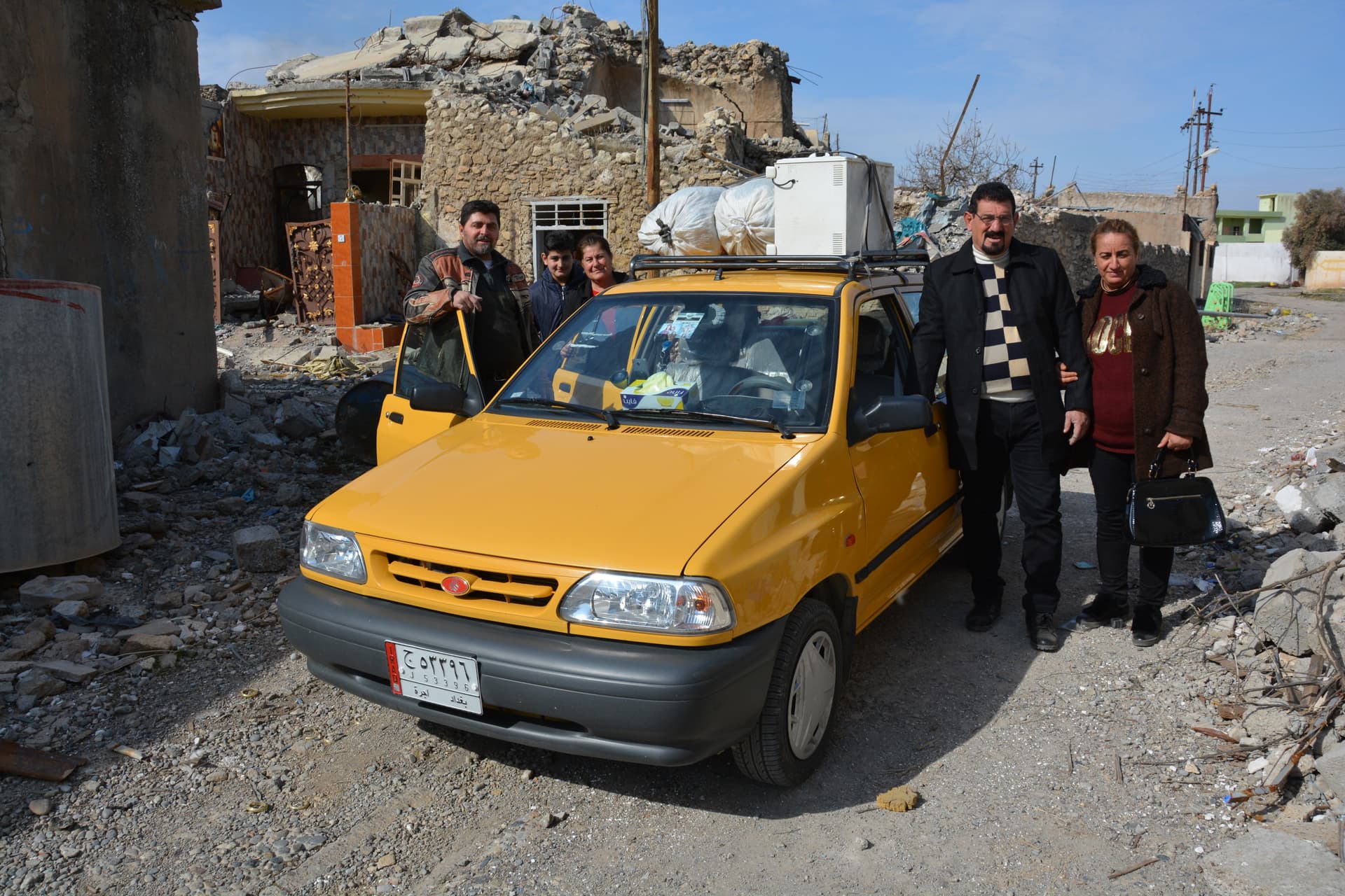 Diese christliche Familie konnte dank des Wiederaufbauprogramms von KIRCHE IN NOT (ACN) in den Irak zurückkehren. ©ACN Diese christliche Familie konnte dank des Wiederaufbauprogramms von KIRCHE IN NOT (ACN) in den Irak zurückkehren. ©ACN