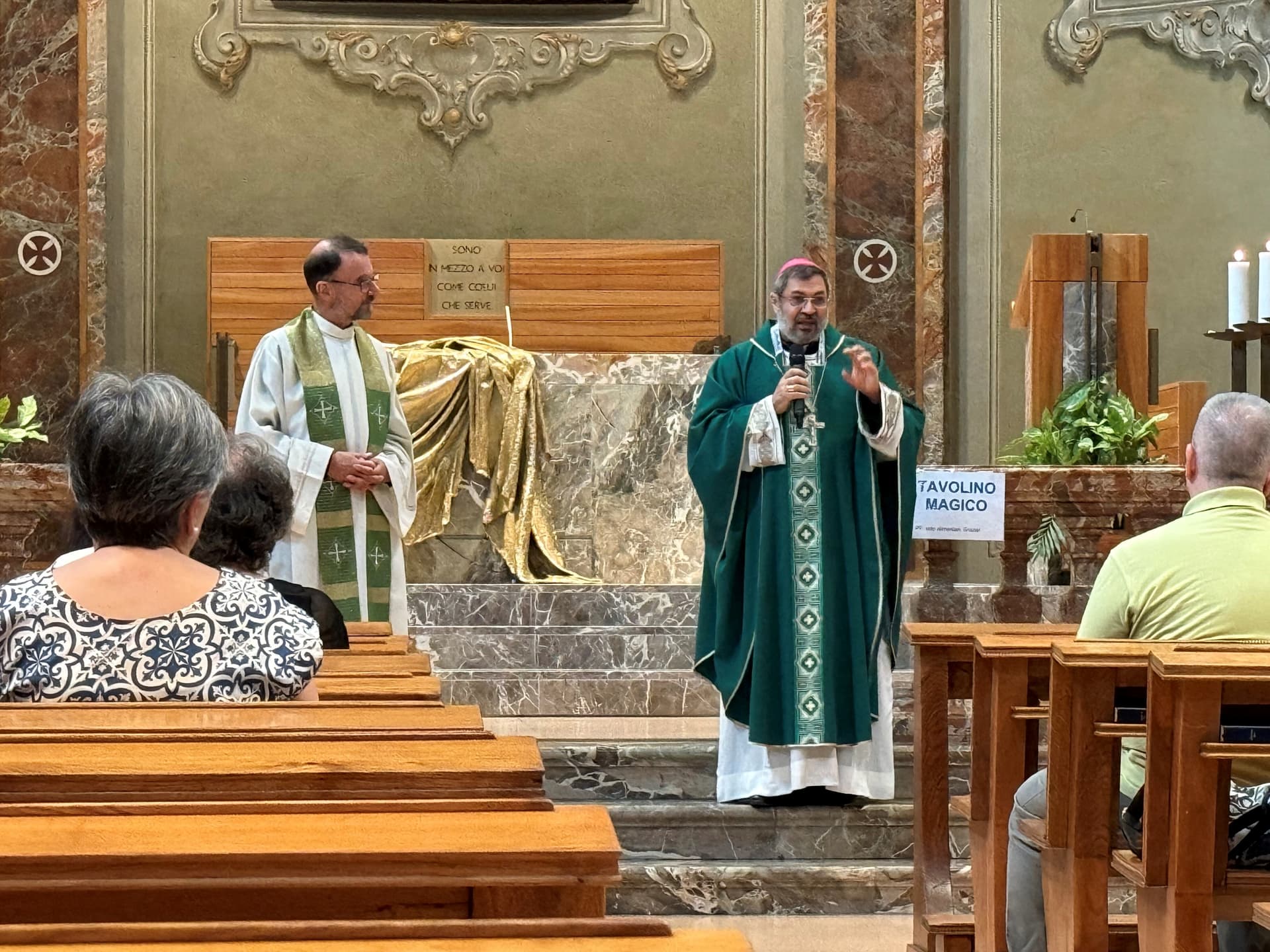 Novazzano Testimonianza con Mons Habib 1 Novazzano Testimonianza con Mons Habib 1
