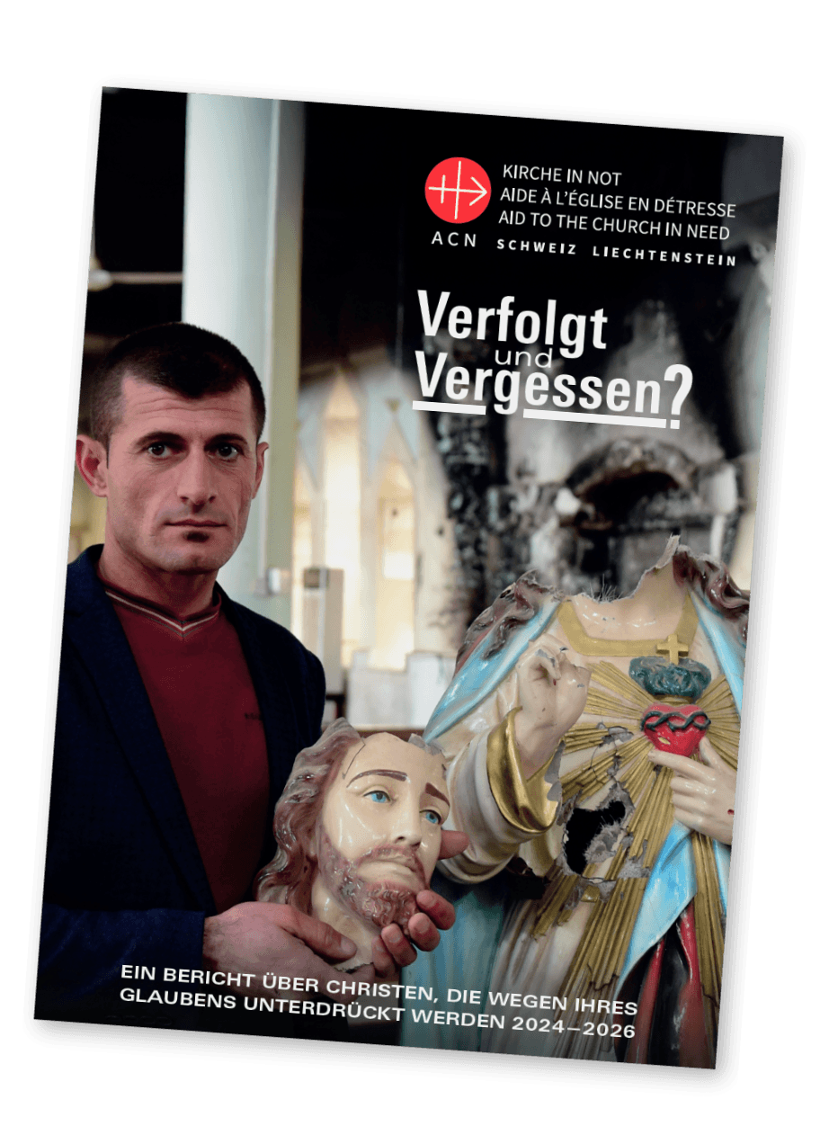 Der Bericht "Verfolgt und Vergessen?" gibt Beispiele und wissenschaftliche Hintergründe zur Christenverfolgung von heute. Der Bericht "Verfolgt und Vergessen?" gibt Beispiele und wissenschaftliche Hintergründe zur Christenverfolgung von heute.