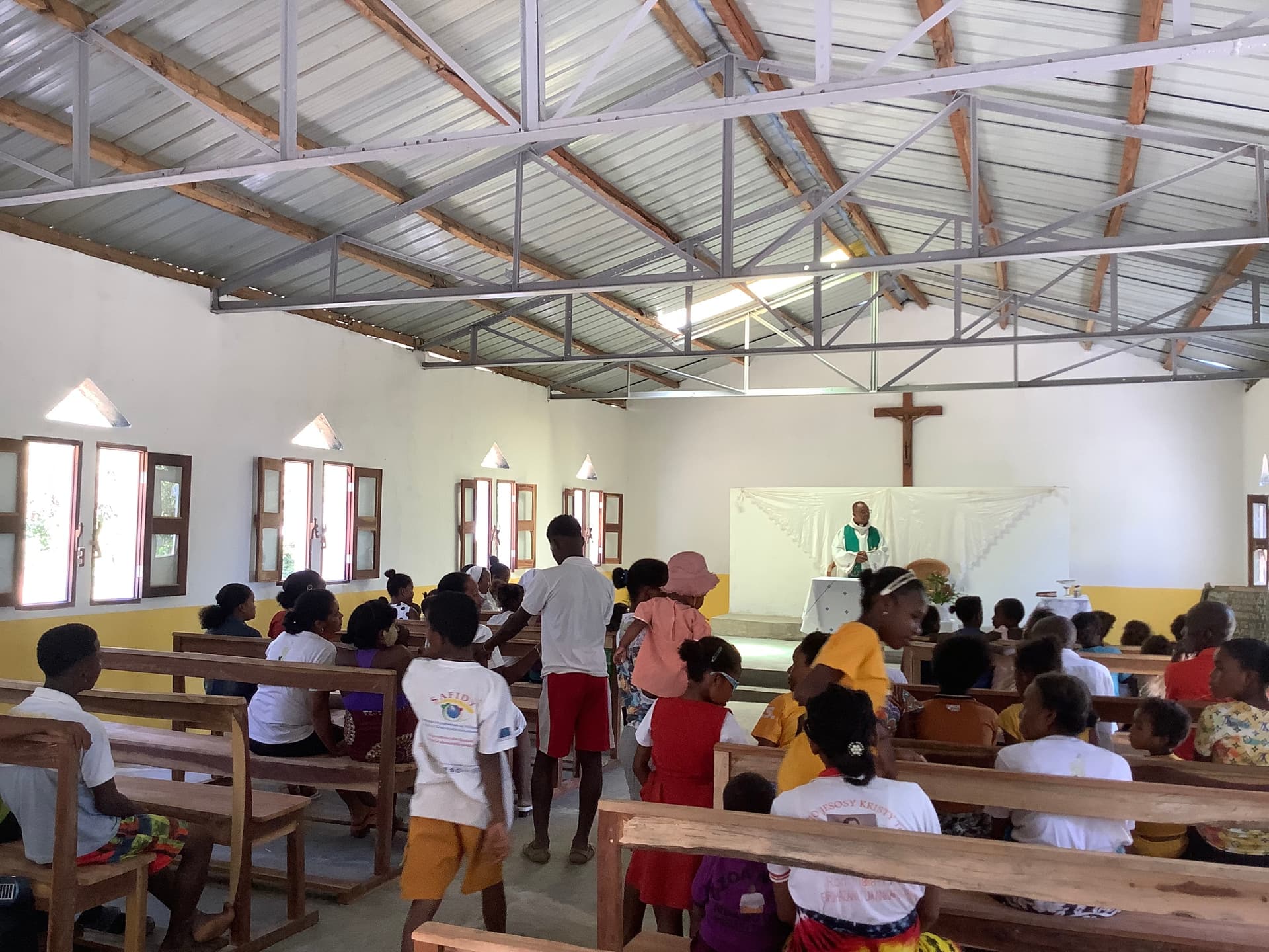 Neue Kapelle in Madagaskar. (Foto: ACN) Neue Kapelle in Madagaskar. (Foto: ACN)