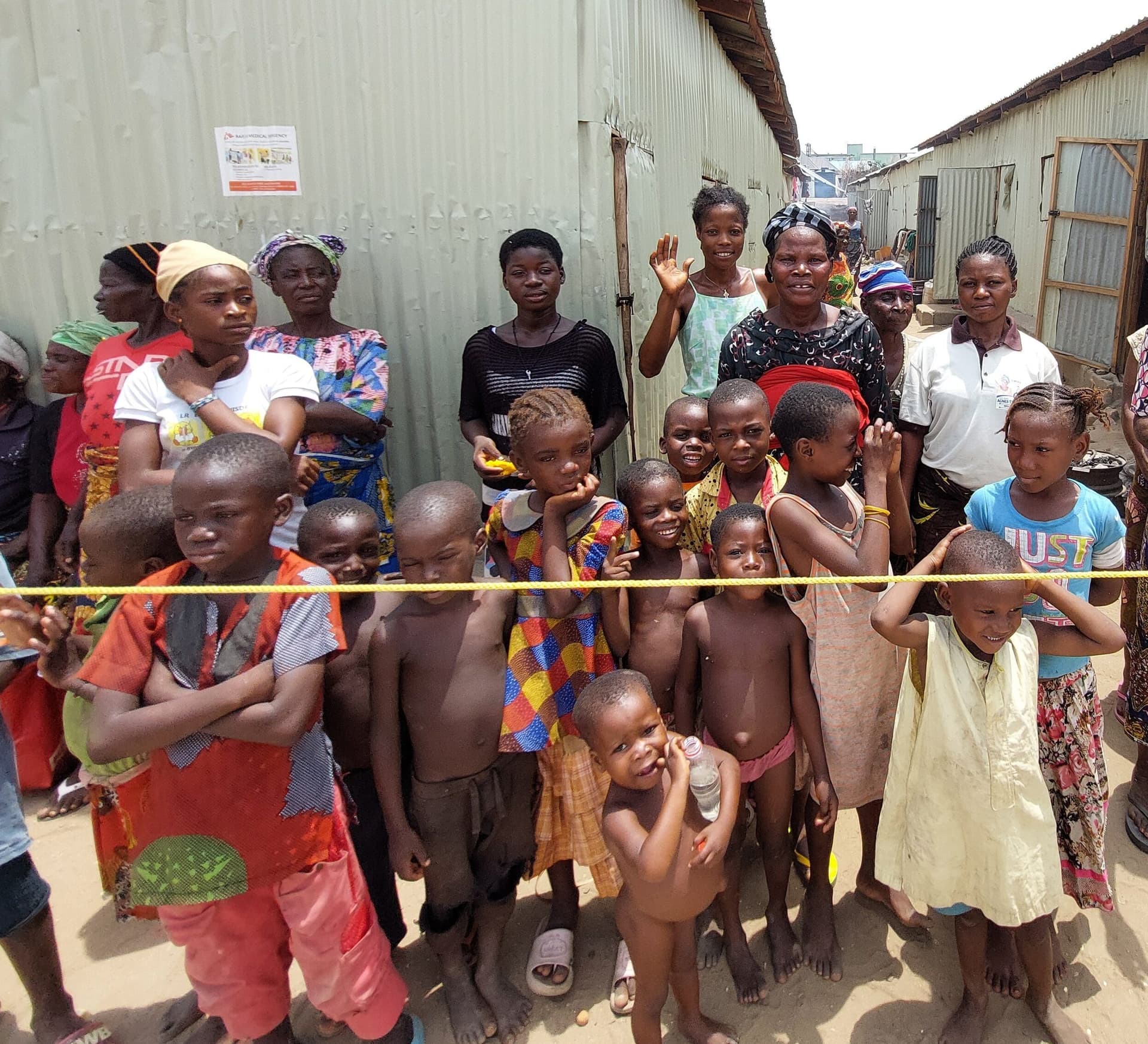 Flüchtlinge in Nigeria - viele haben schreckliche Erfahrungen gemacht und leiden unter der psychischen Belastung. Die Kirche steht ihnen bei. ©ACN
