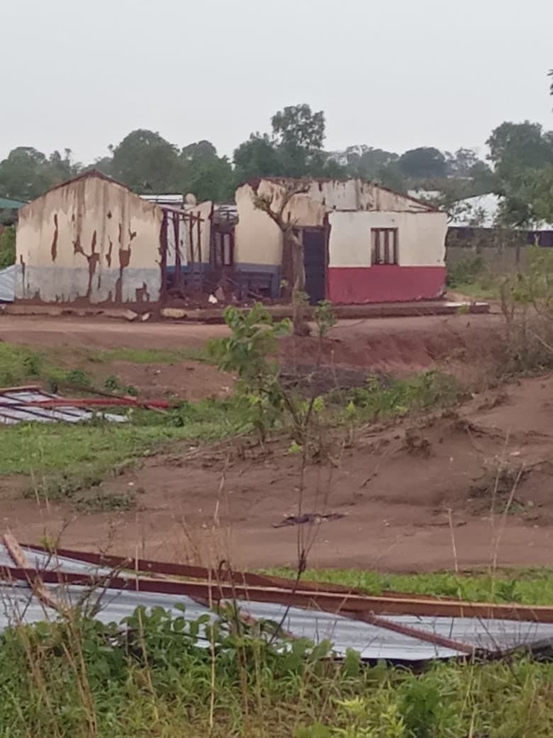 Unwetter haben viele Kapellen in Mosambik stark beschädigt. ©ACN Unwetter haben viele Kapellen in Mosambik stark beschädigt. ©ACN