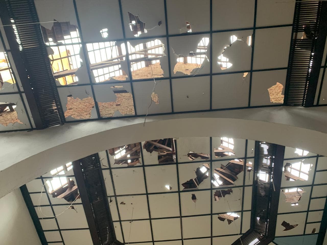 Die Menschen brauchen einen Ort, wo sie sicher und trocken beten können. ©ACN Die Menschen brauchen einen Ort, wo sie sicher und trocken beten können. ©ACN