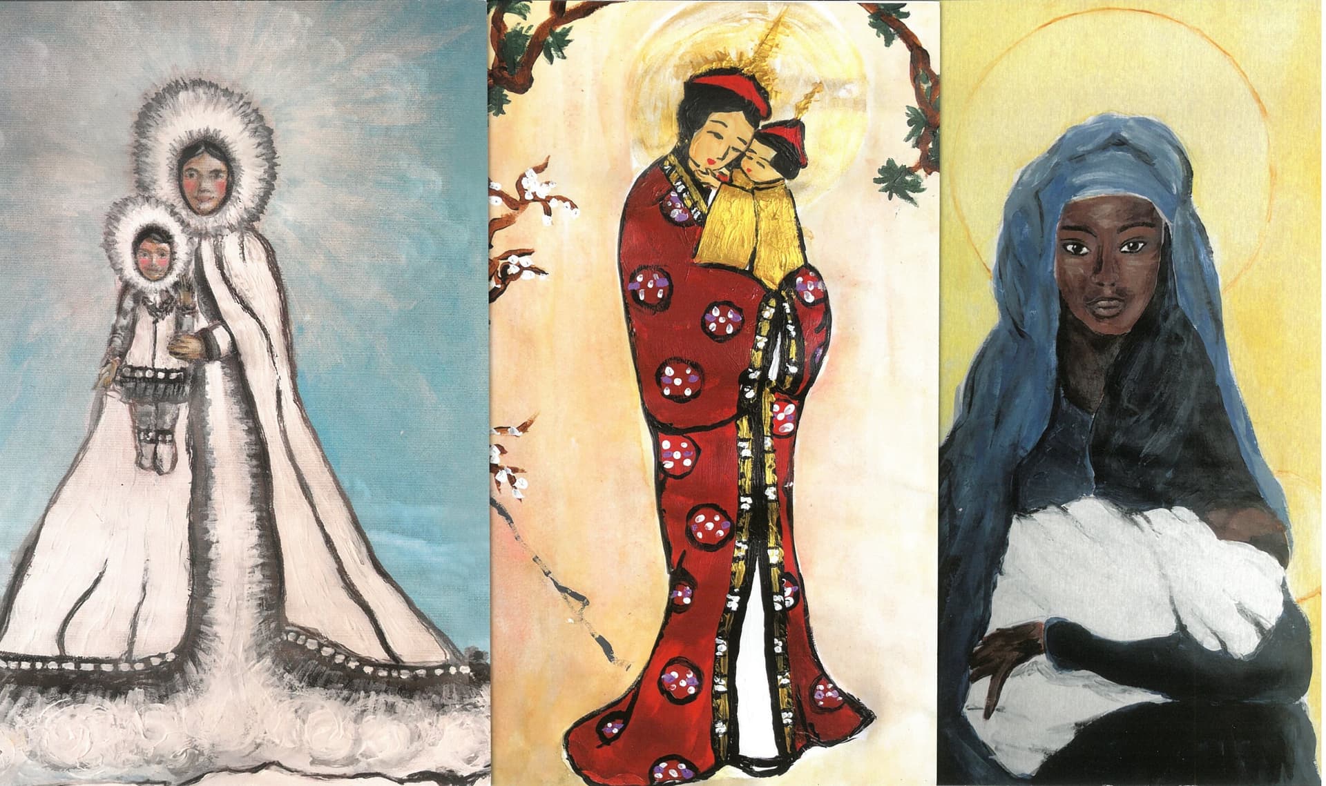 Kartenset Maria mit Kind Jacinta Wicki Kartenset Maria mit Kind Jacinta Wicki