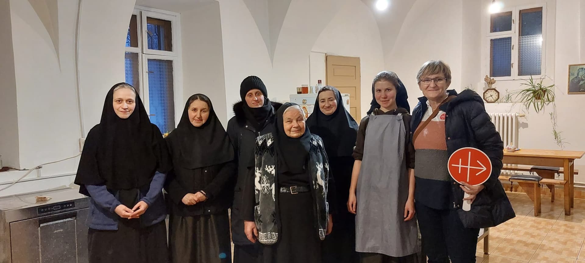 Ordensfrauen vom Studitenorden im Maria-Schutz-Kloster in Lviv, Ukraine. (Foto: ACN) Ordensfrauen vom Studitenorden im Maria-Schutz-Kloster in Lviv, Ukraine. (Foto: ACN)
