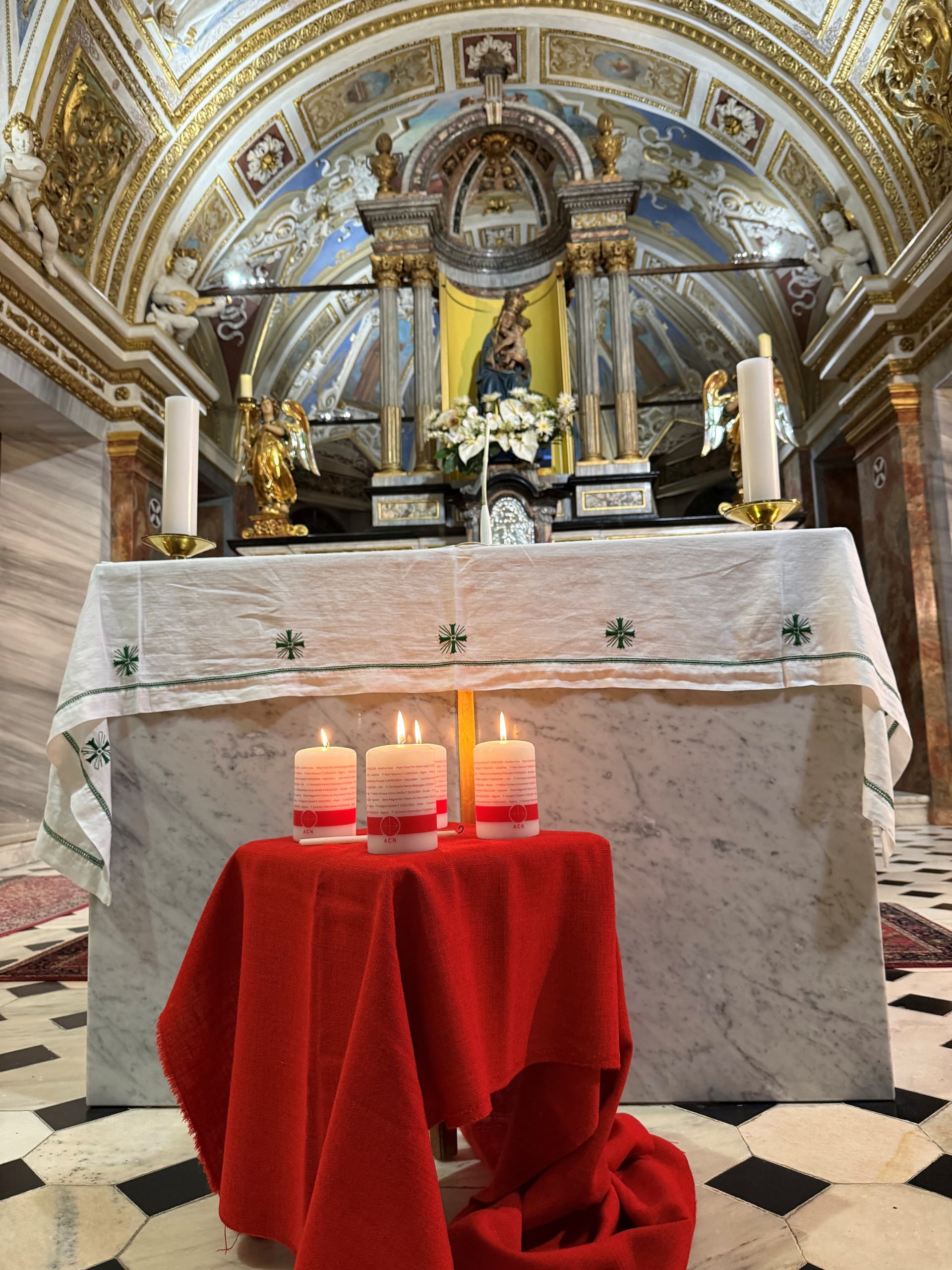 REDWEEK 2025 Orselina Quattro Candele della Speranza risplendono nel santuario della Madonna del Sasso 2