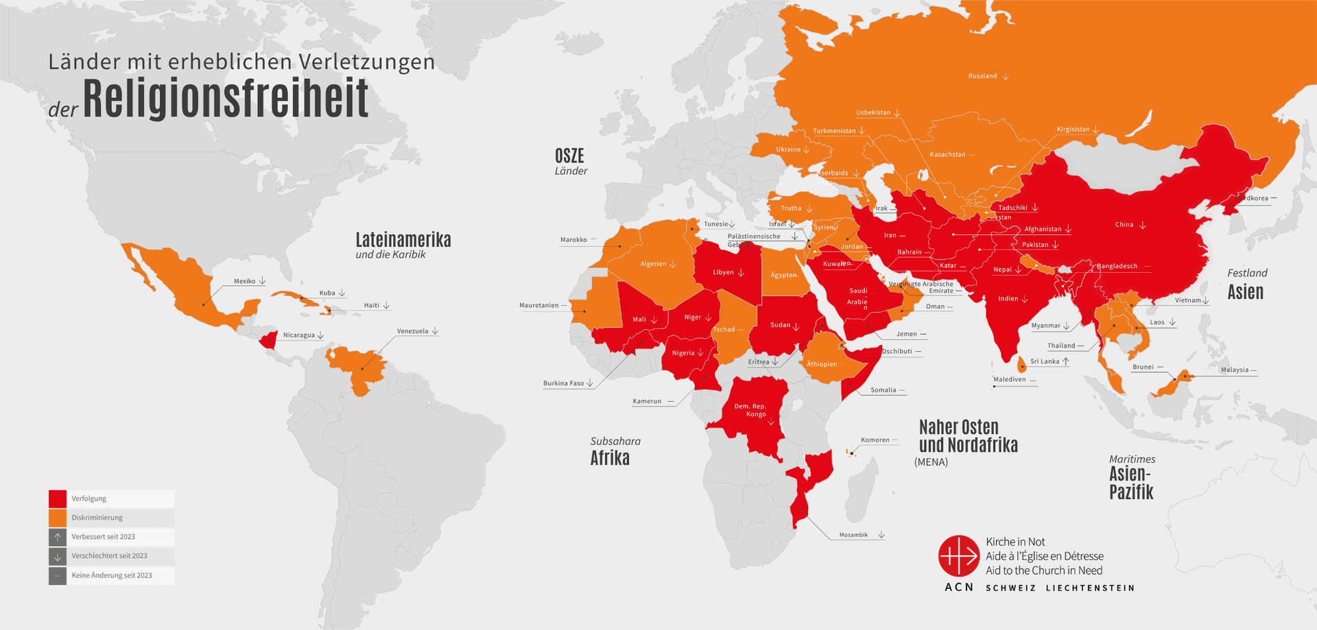 Religionsfreiheit weltweit ACN Schweiz FRL Religionsfreiheit weltweit ACN Schweiz FRL