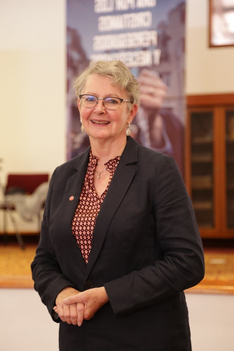 Regina Lynch, présidente de « L'Aide à l'Église en détresse (ACN) » (© ACN) Regina Lynch, présidente de « L'Aide à l'Église en détresse (ACN) » (© ACN)