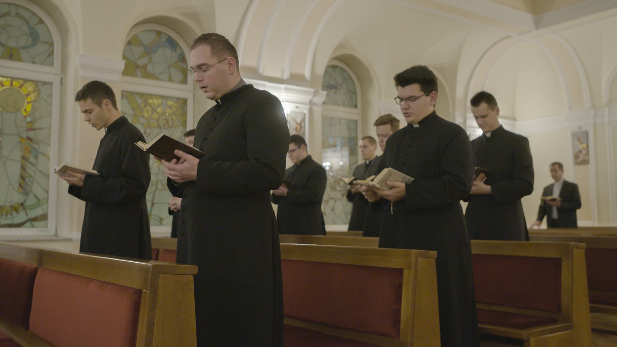 14 séminaristes à Sarajevo dans l'église. 14 séminaristes à Sarajevo dans l'église.