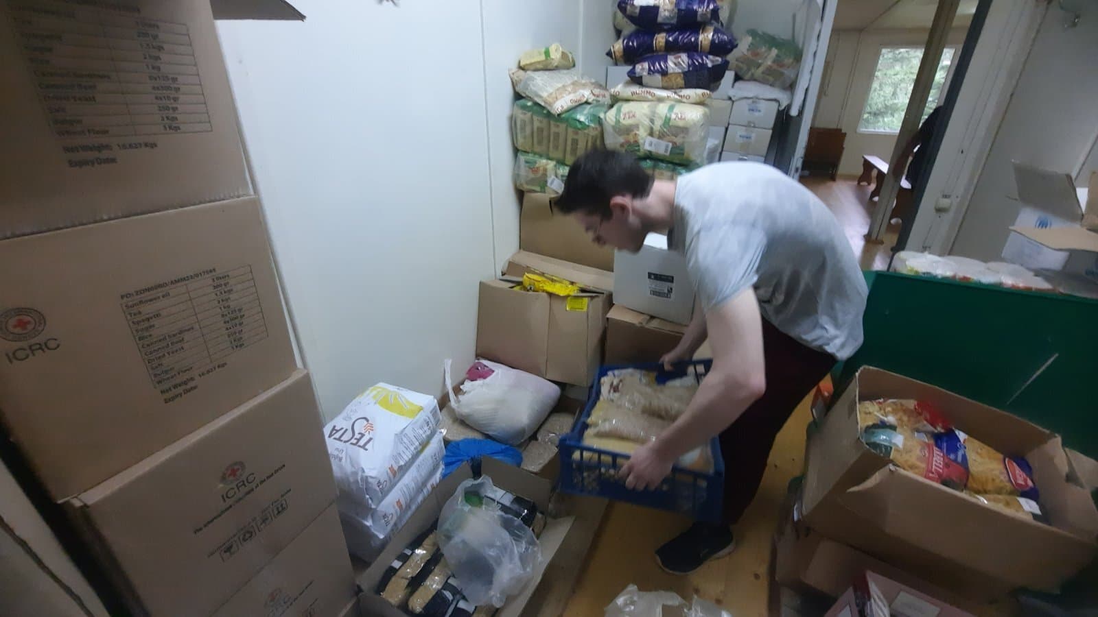 Betreuung der Flüchtlinge in Iwano-Frankiwsk Betreuung der Flüchtlinge in Iwano-Frankiwsk