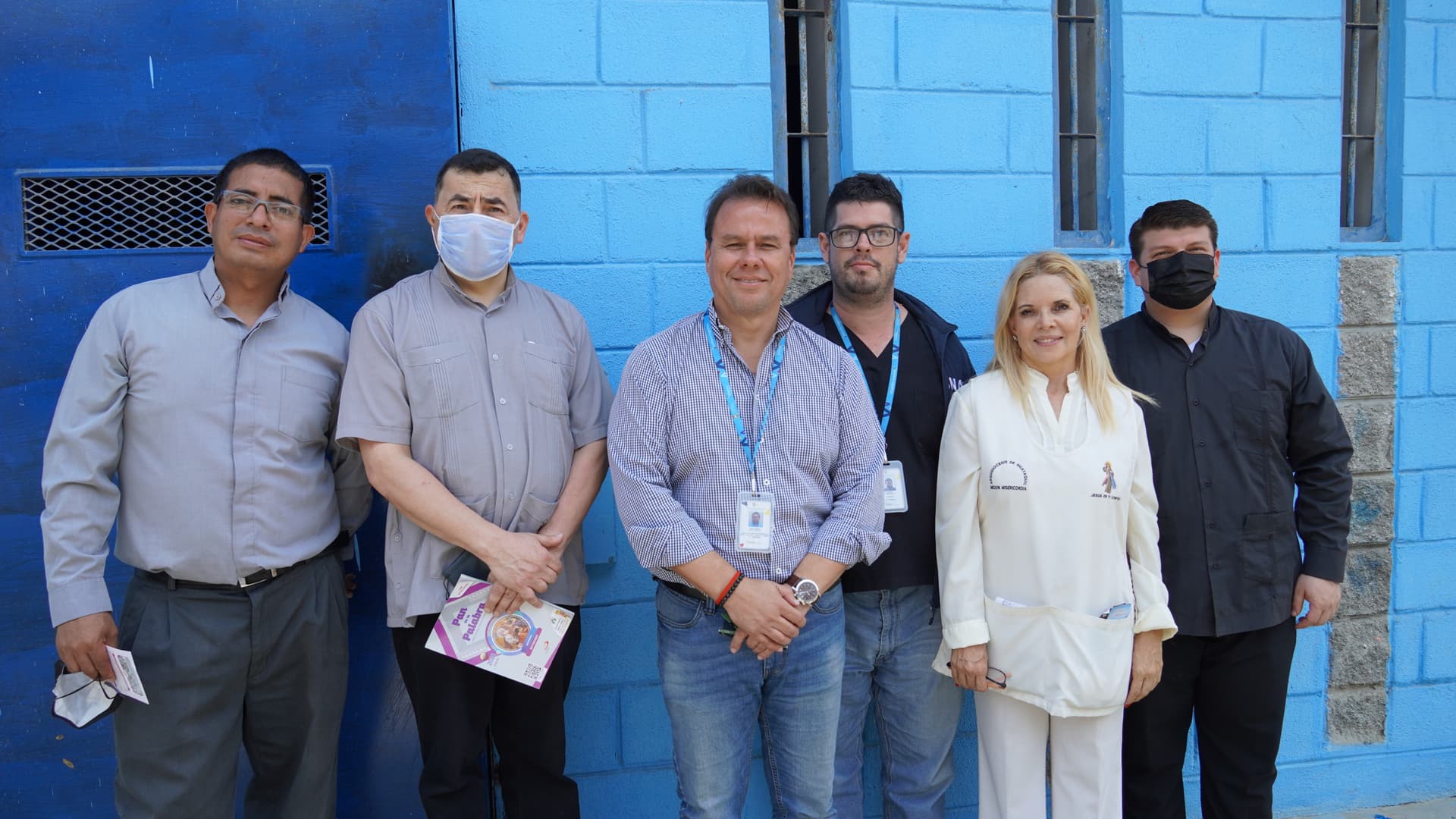 I membri della cappellania del carcere (Foto: ACN) I membri della cappellania del carcere (Foto: ACN)