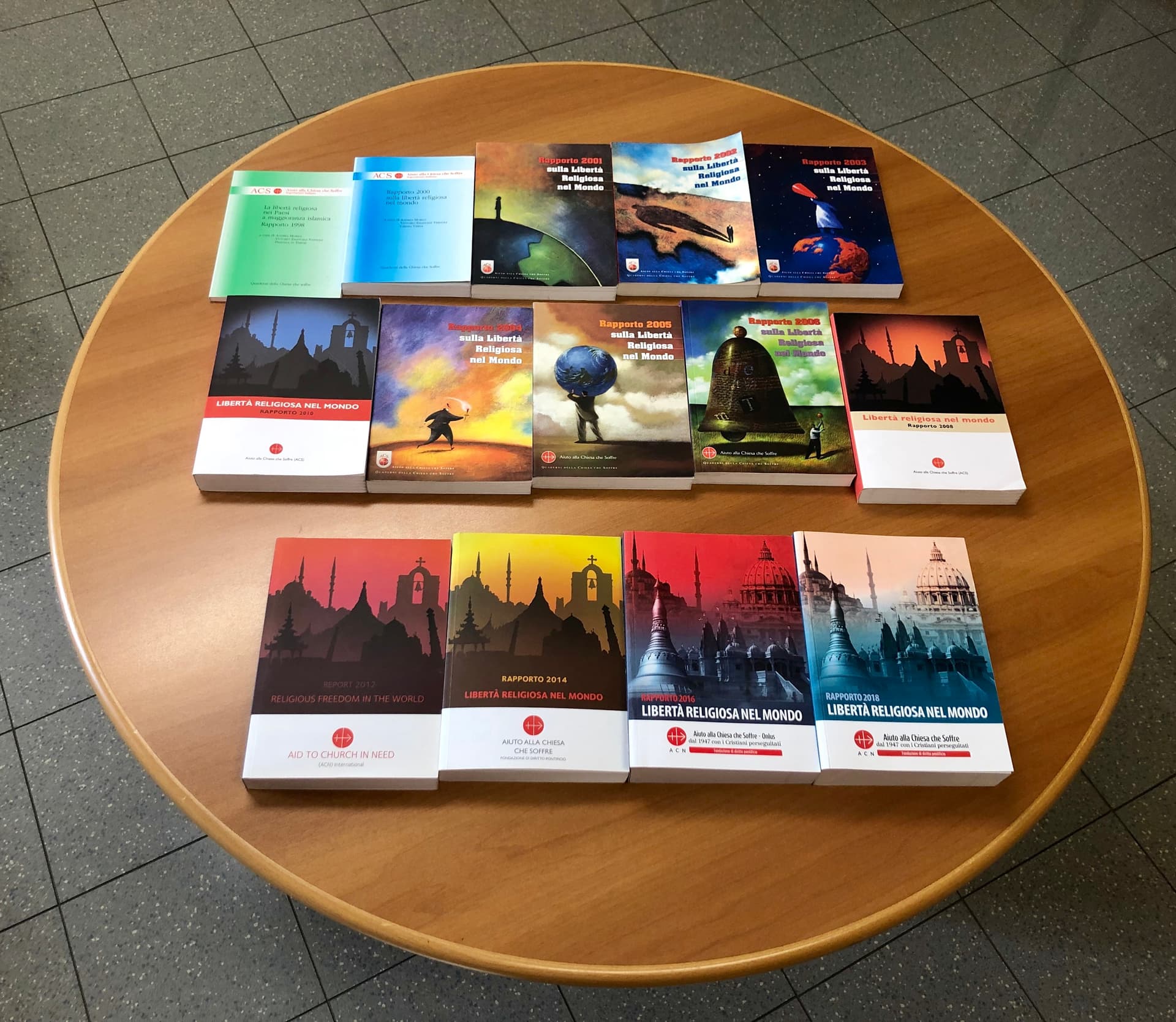 Rapporto sulla libertà religiosa - 25° anniversario (Foto: ACN) Rapporto sulla libertà religiosa - 25° anniversario (Foto: ACN)