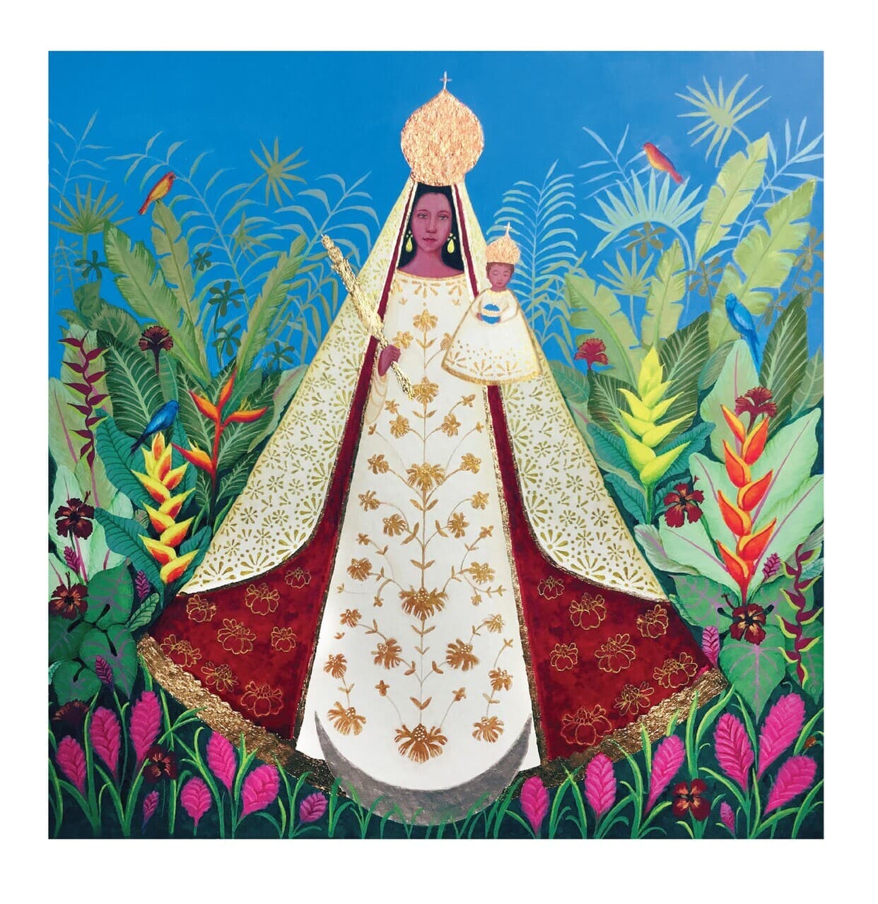 Une des images du calendrier marial (© ACN) Une des images du calendrier marial (© ACN)