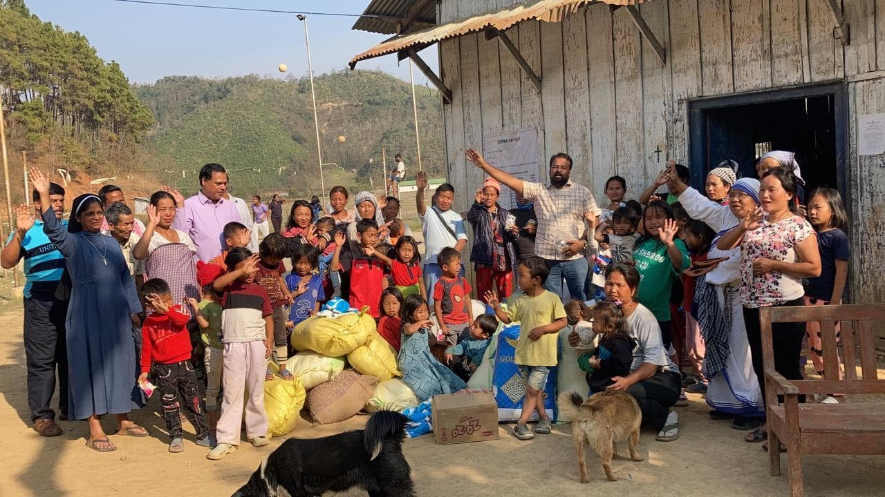 Aiuti ai rifugiati in India (Foto: ACN) Aiuti ai rifugiati in India (Foto: ACN)