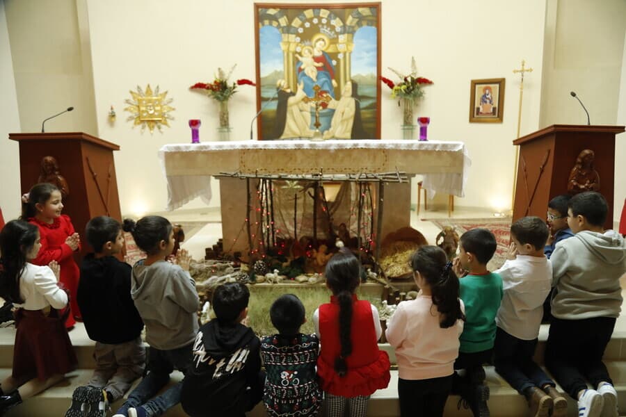 « Un million d'enfants prient le chapelet » au Liban ©ACN « Un million d'enfants prient le chapelet » au Liban ©ACN